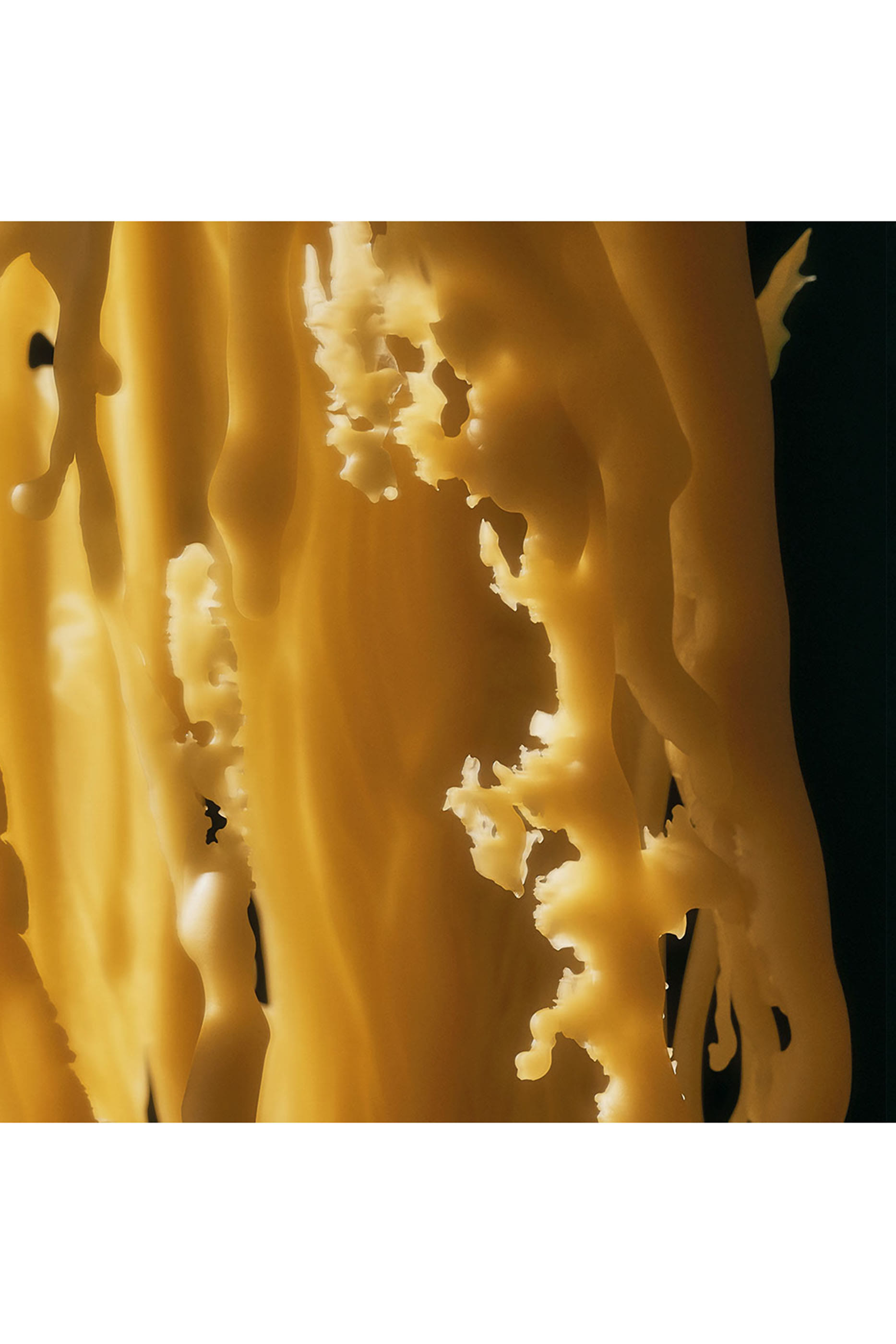 Medium Honey Beeswax Candle