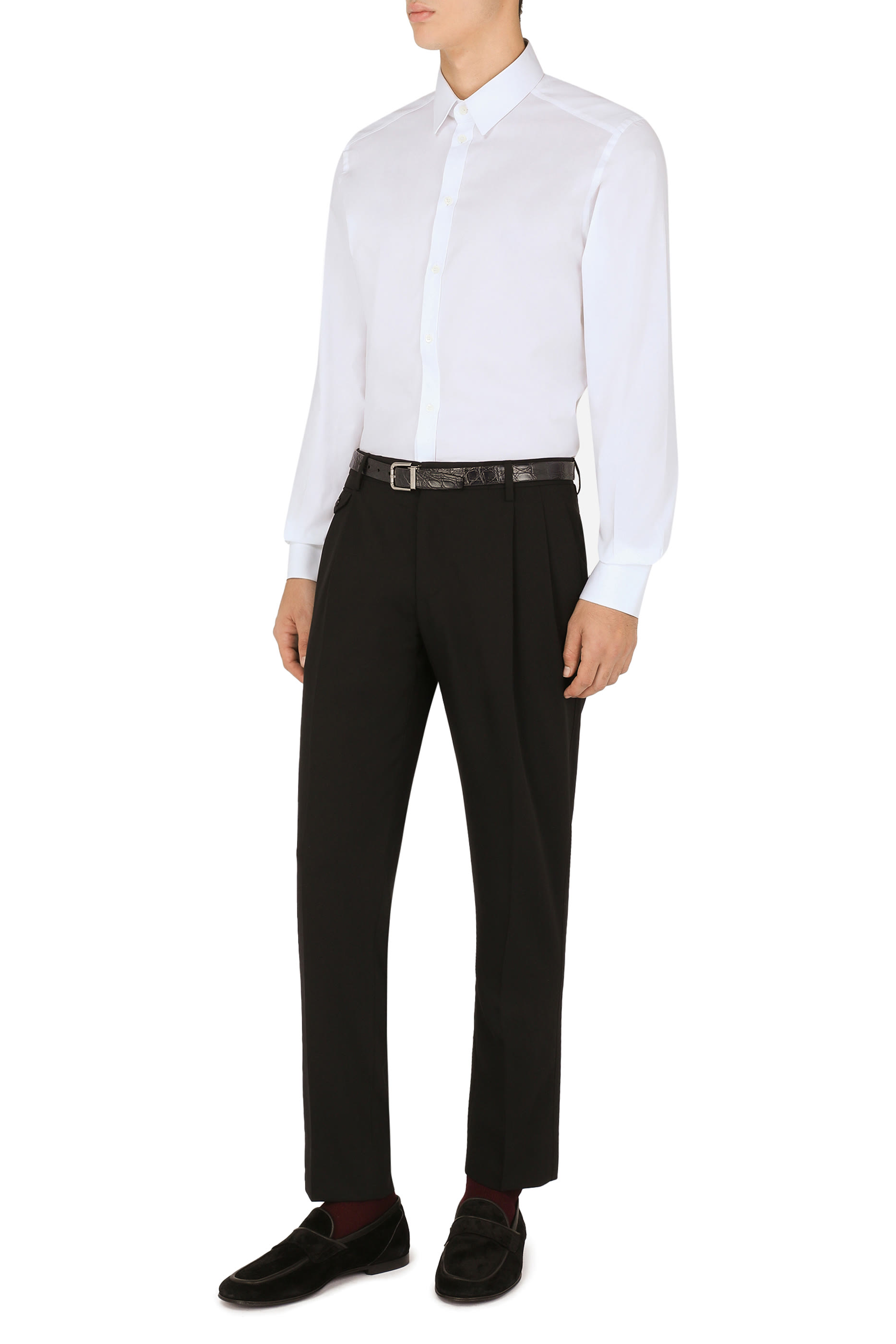 Stretch Cotton Gold-Fit Shirt