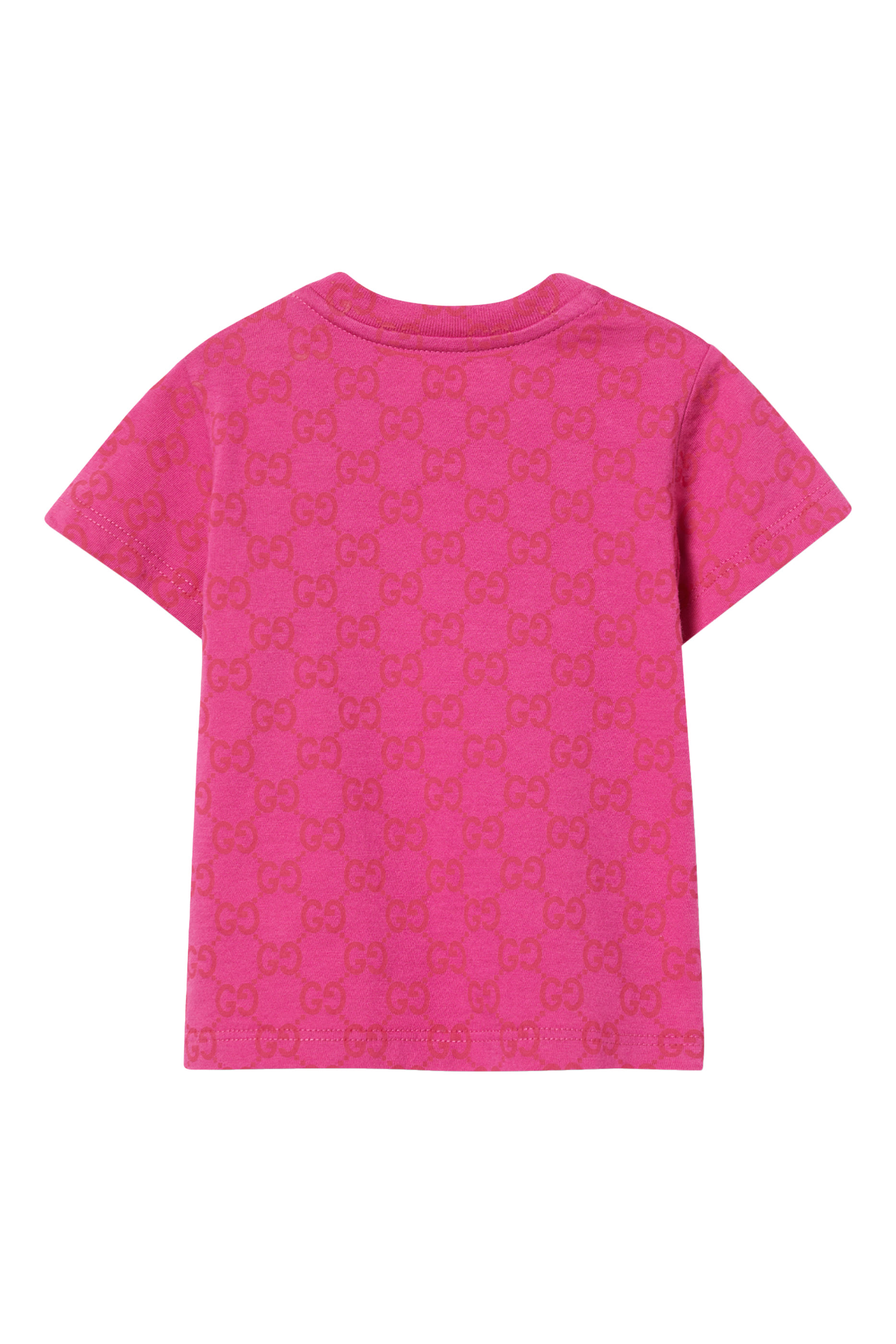 Kids GG Printed Cotton T-Shirt