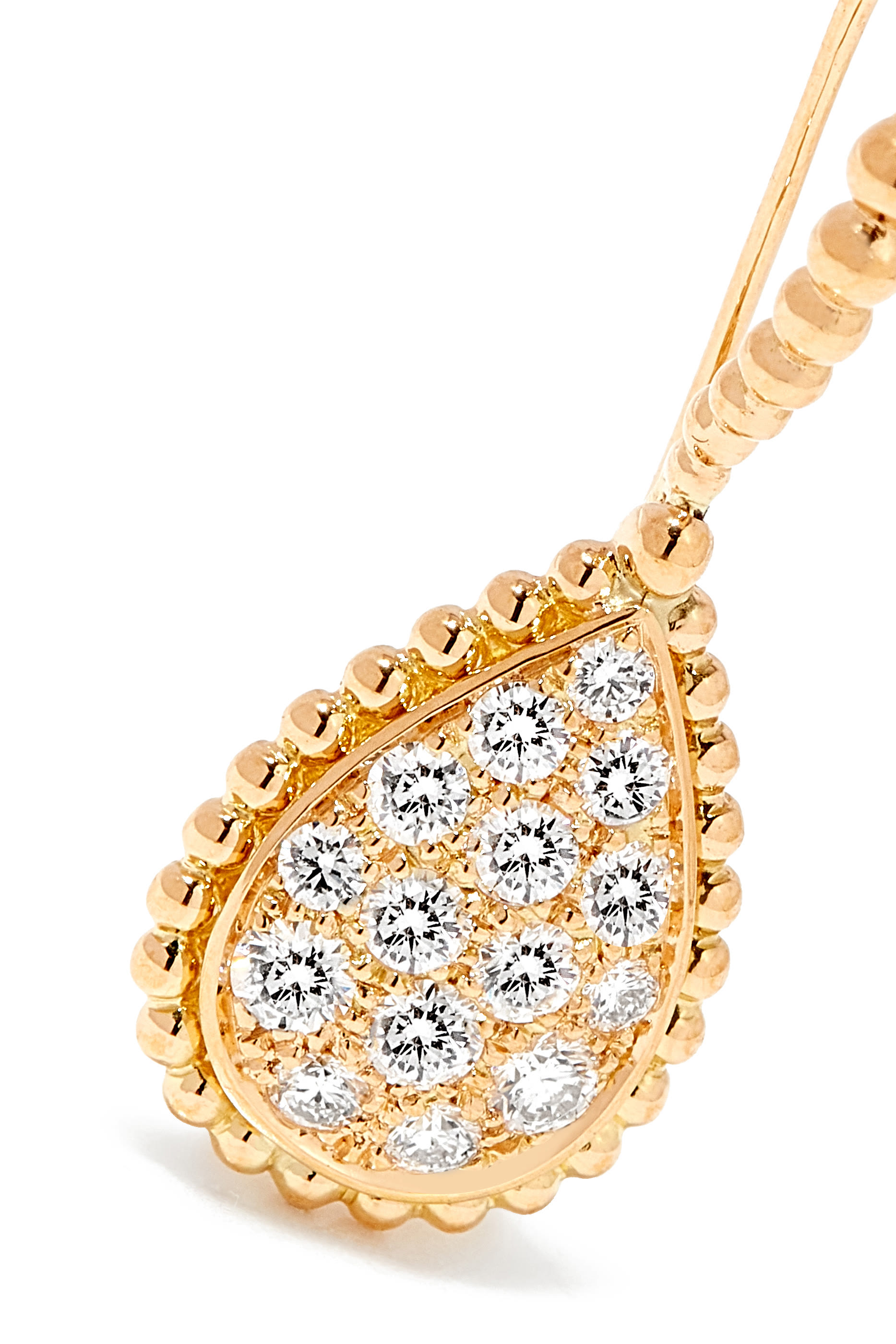 Serpent Boh&egrave;me M Motif Sleepers, 18K Yellow Gold & Diamonds