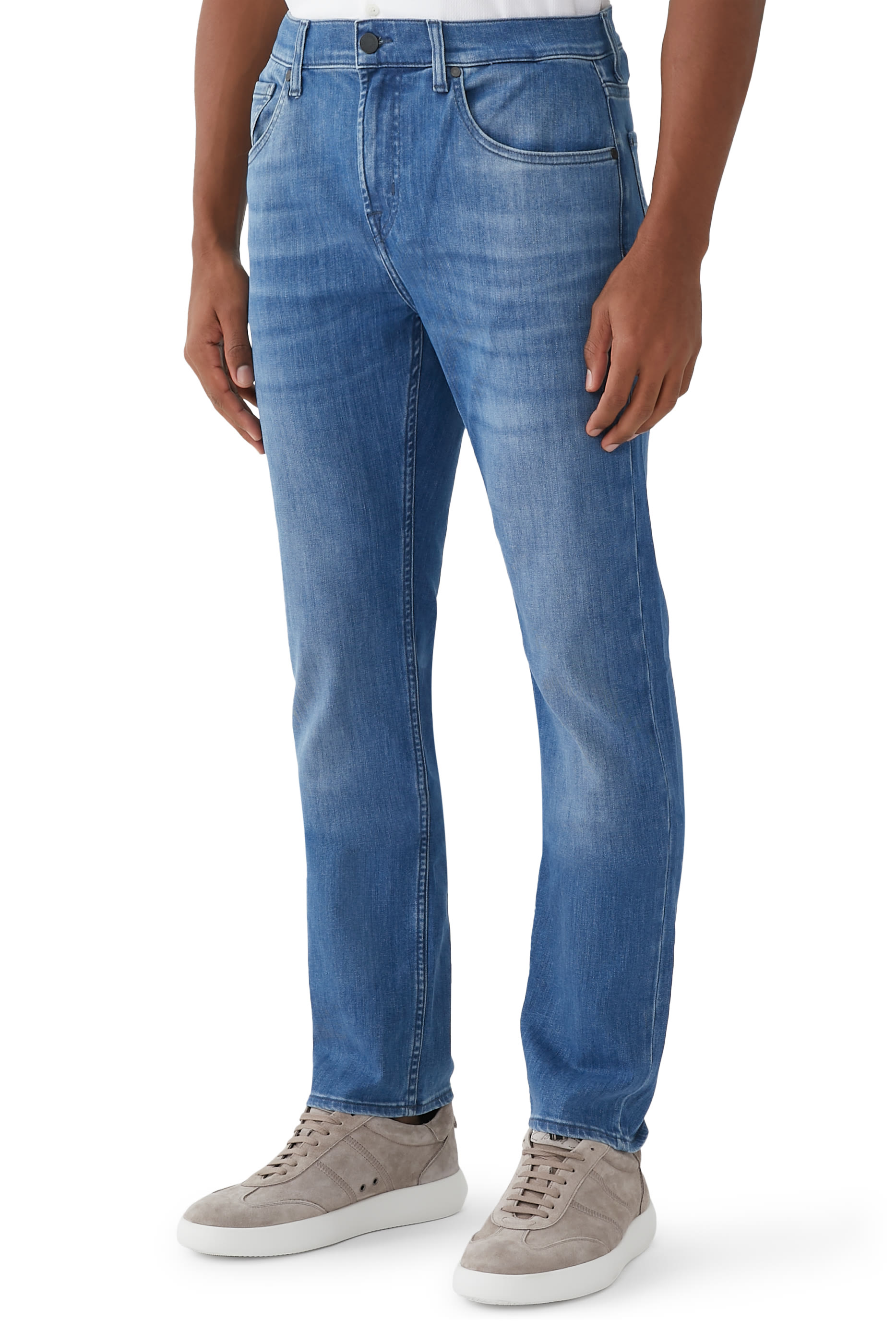 Slimmy Tapered Stretch Tek Jeans