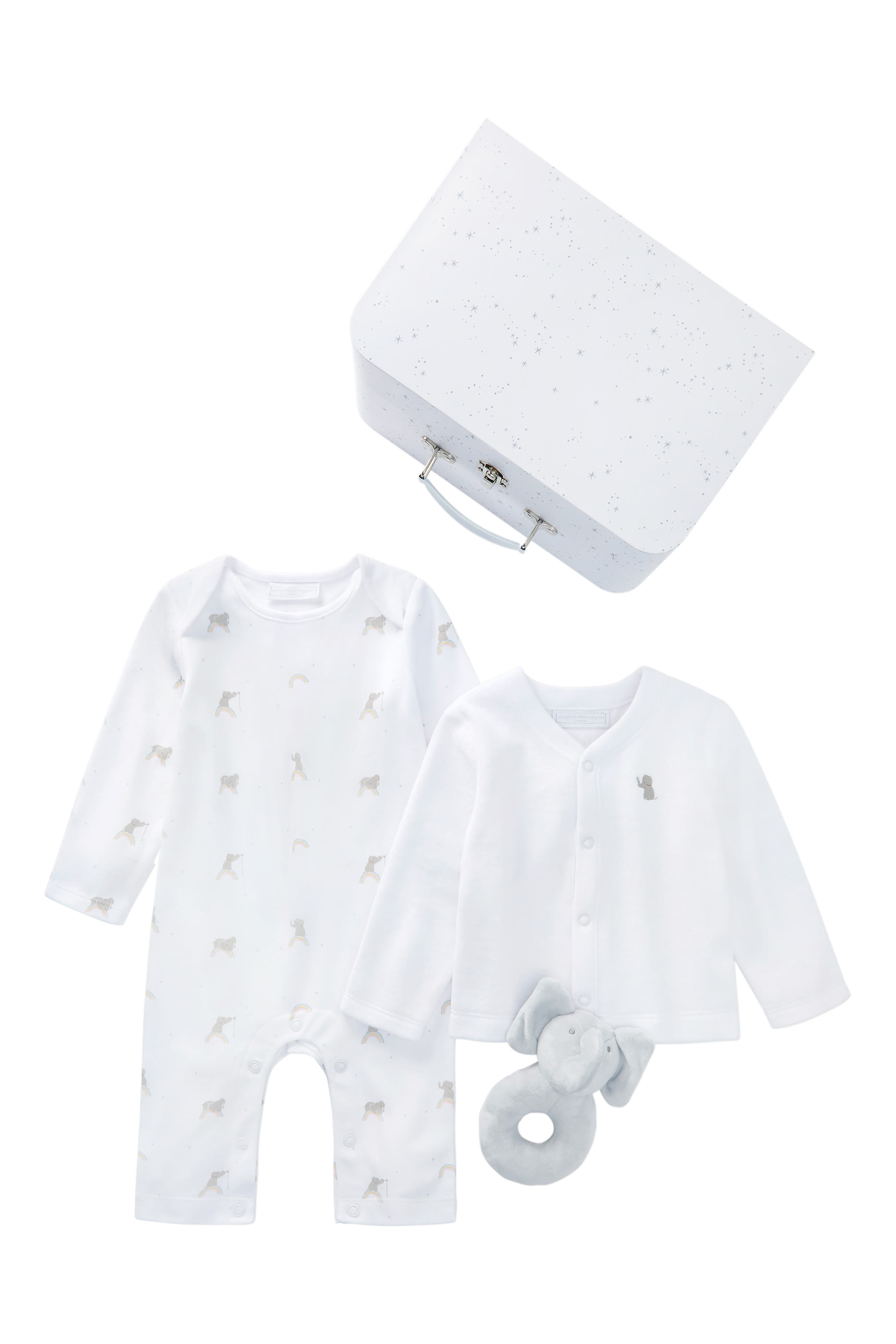 Kids Little Elephant Gift Set Organic Cotton