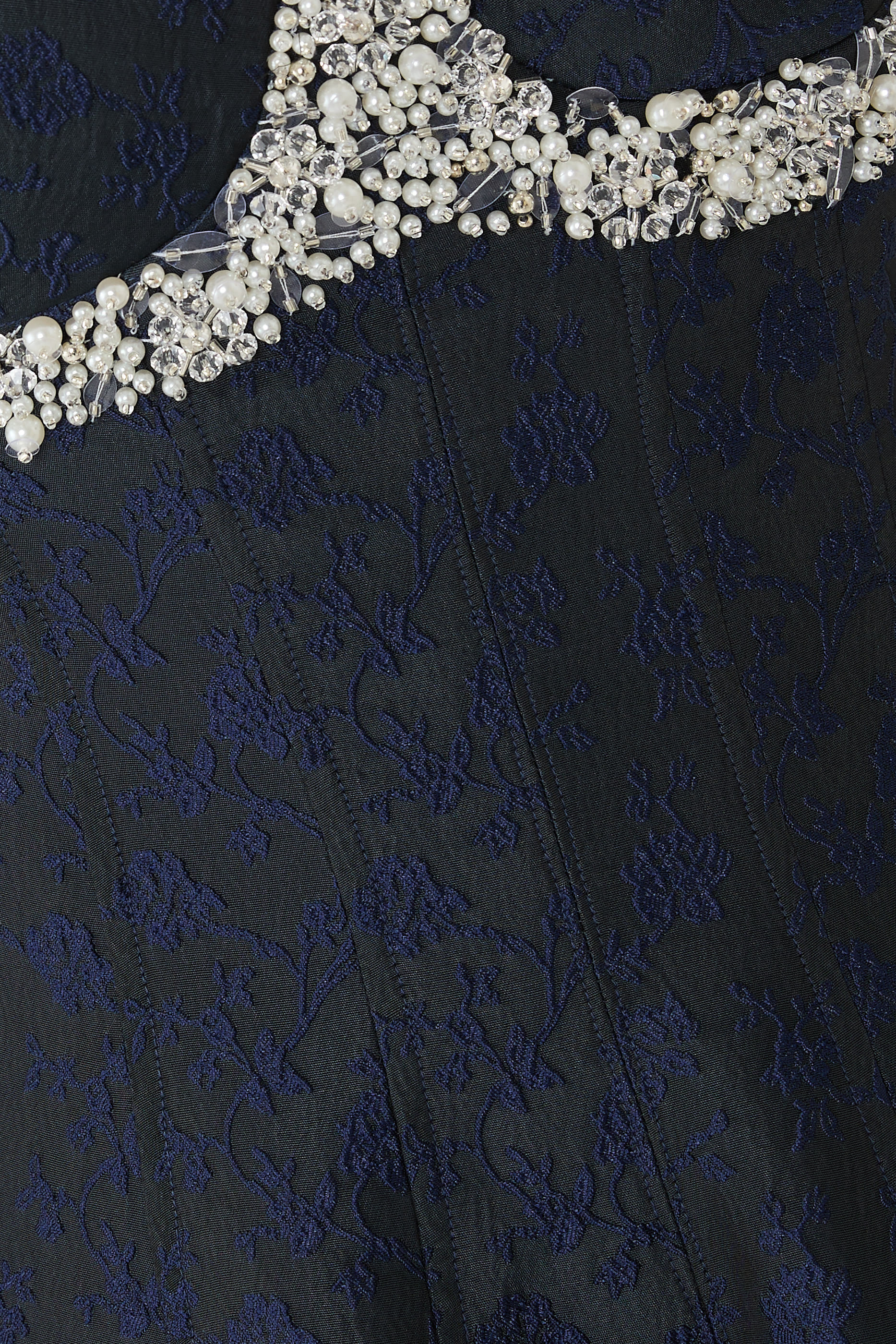 Charlotte Jacquard Midi Dress