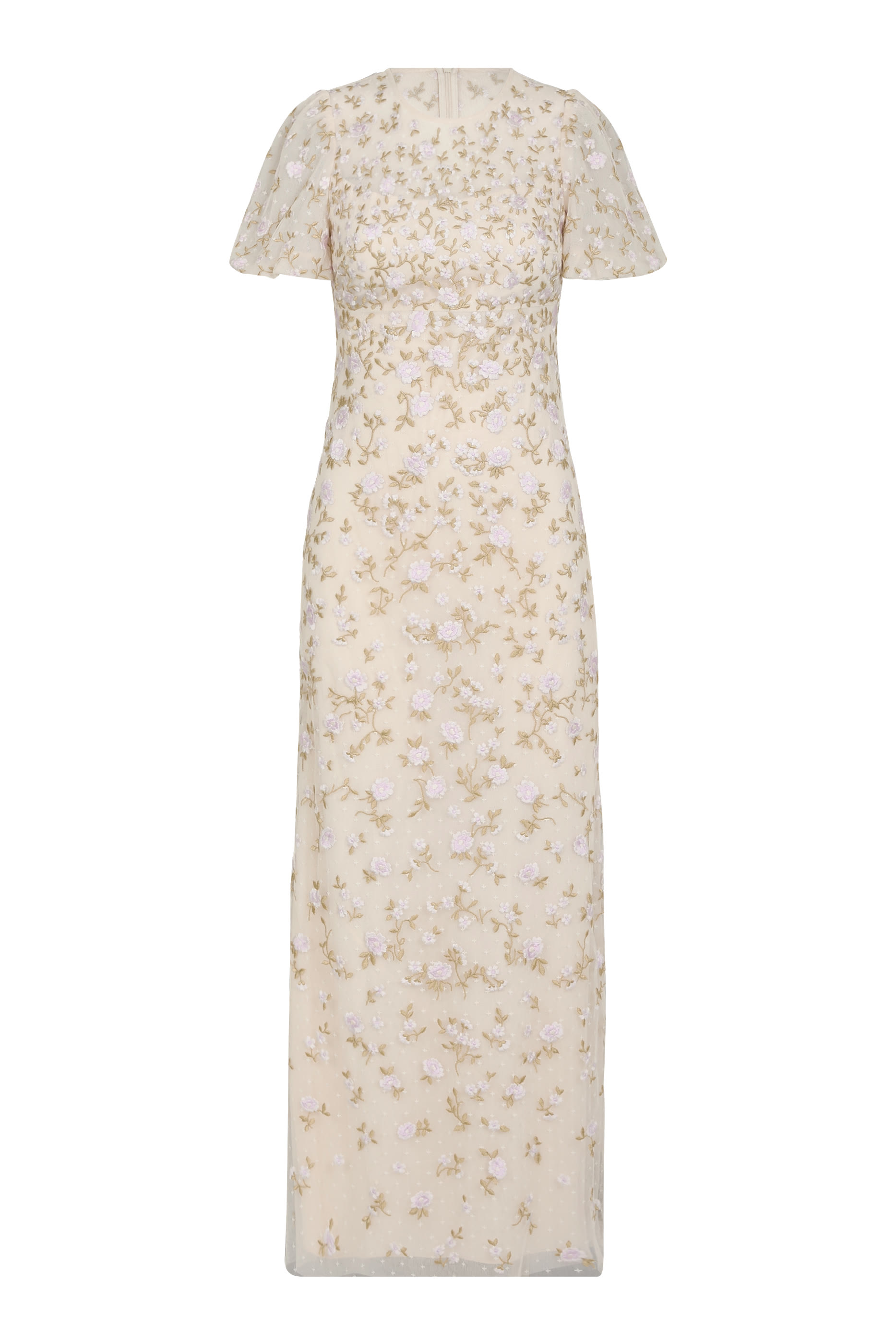 Lea Ditsy Floral Evening Dress