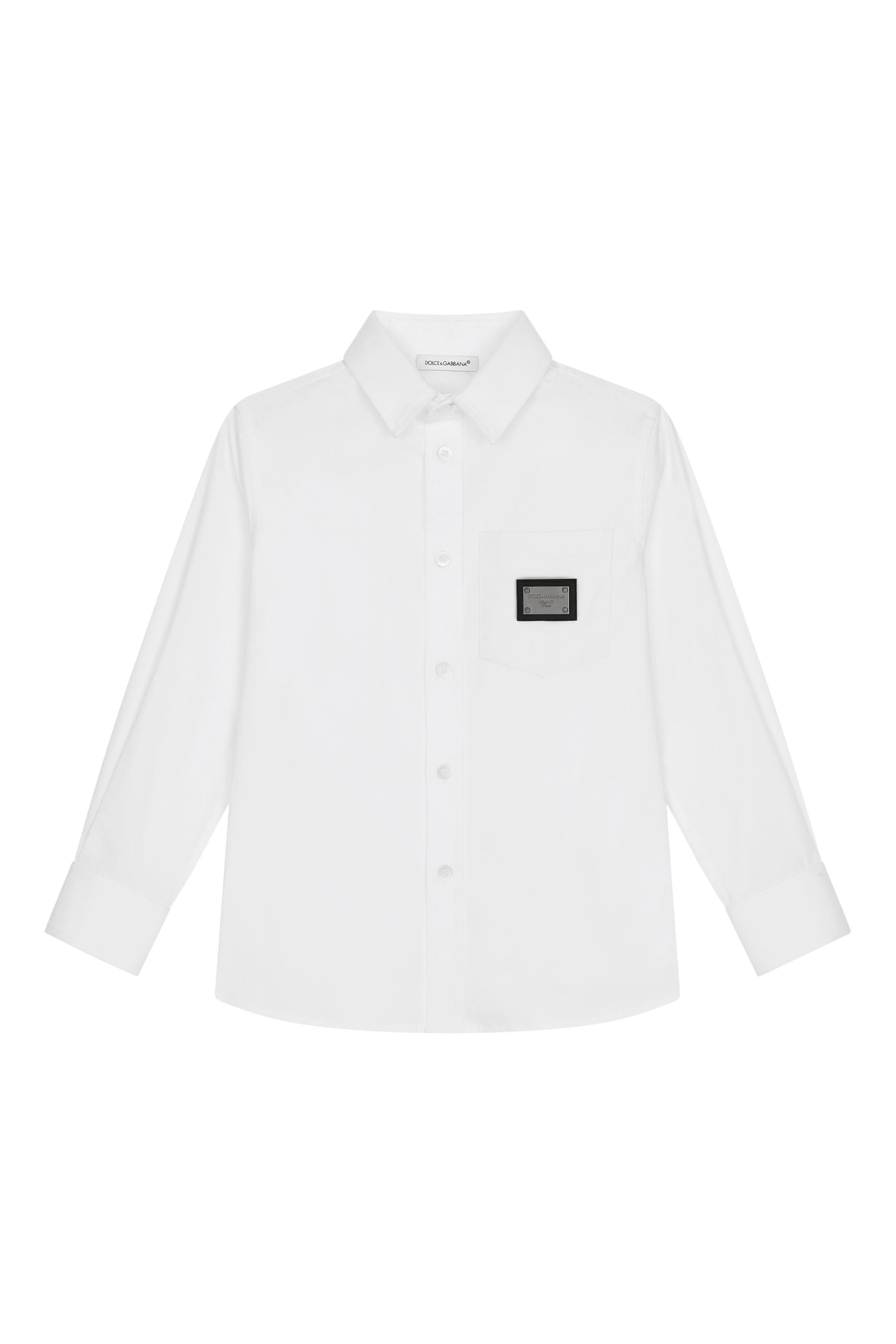 Kids Cotton Poplin Shirt