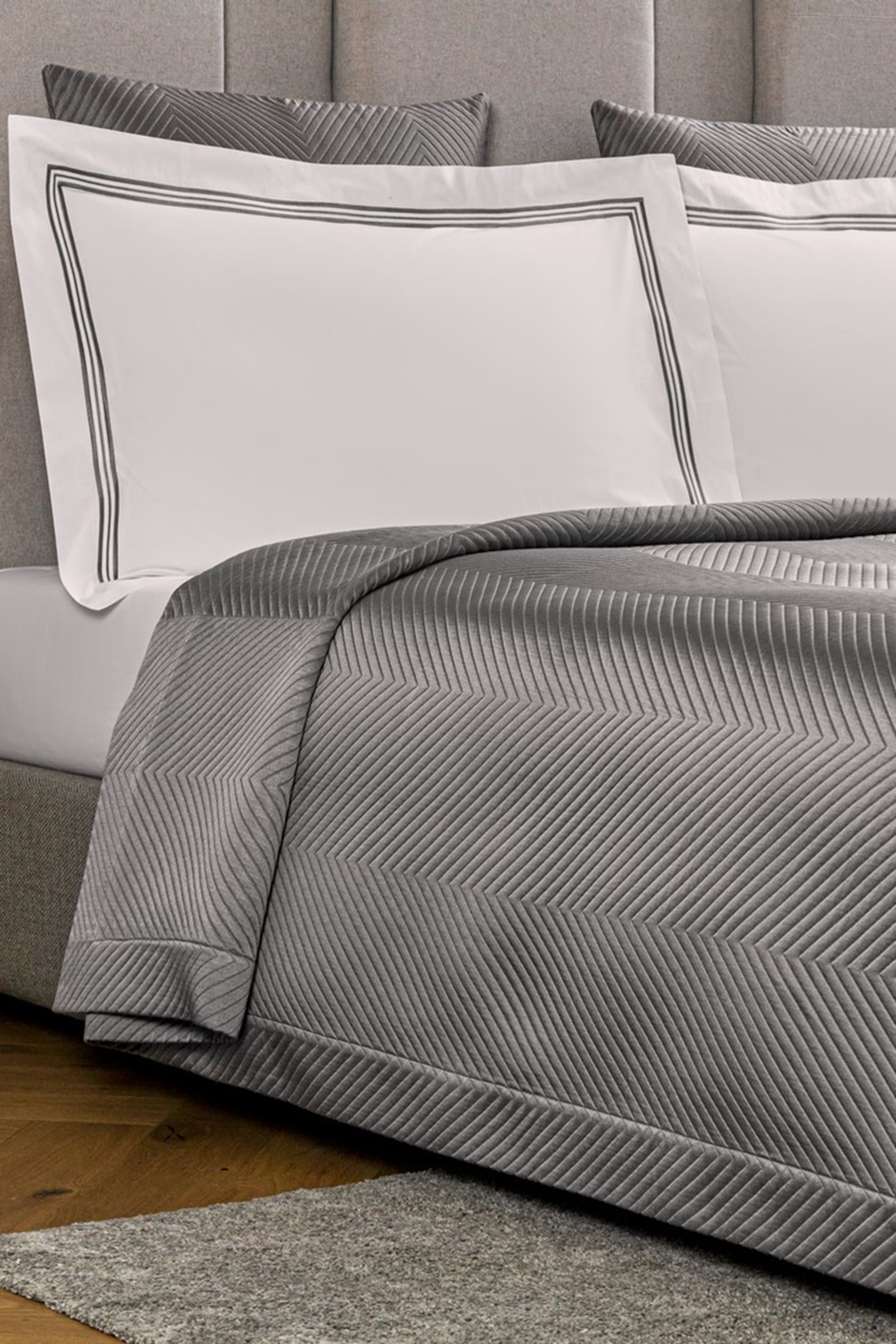 Luxury Herringbone Bedspread