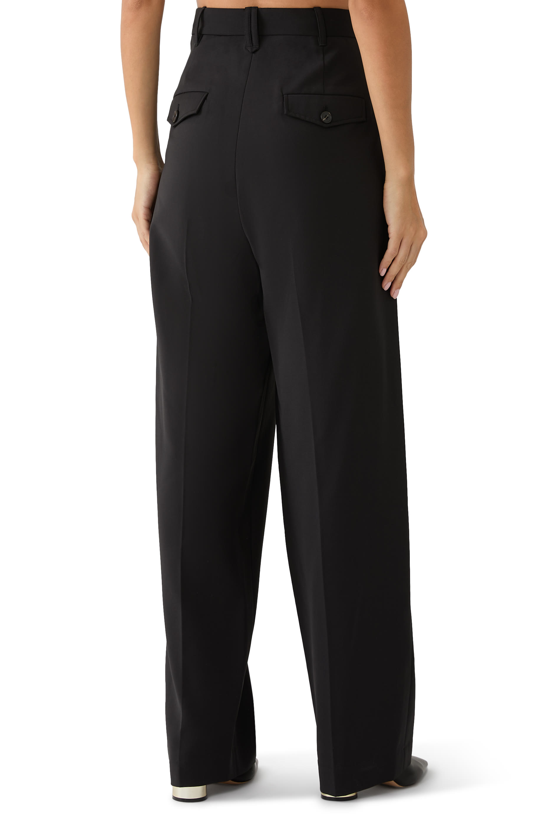Corinthian Straight-Leg Pants