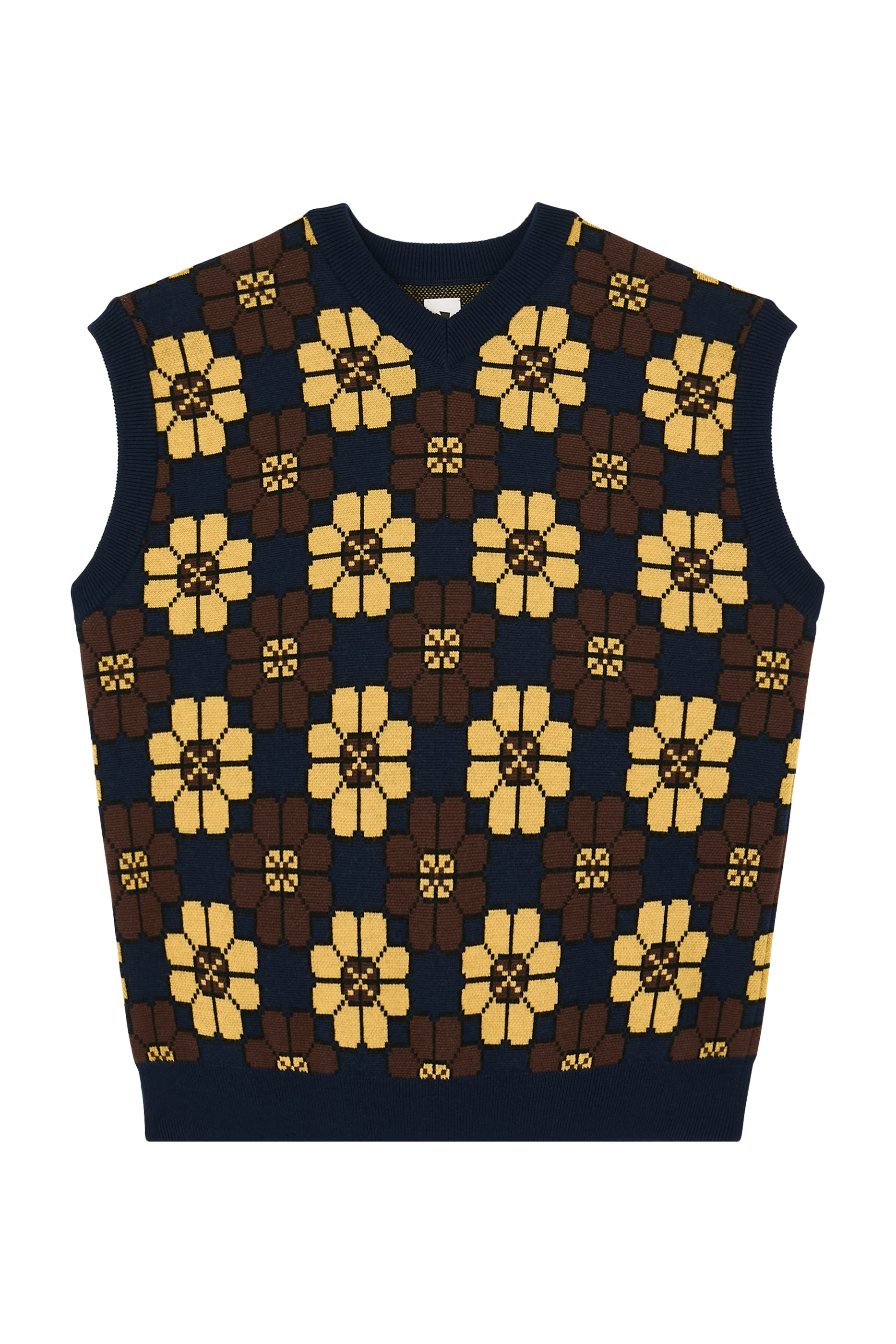 Floral Sweater Vest
