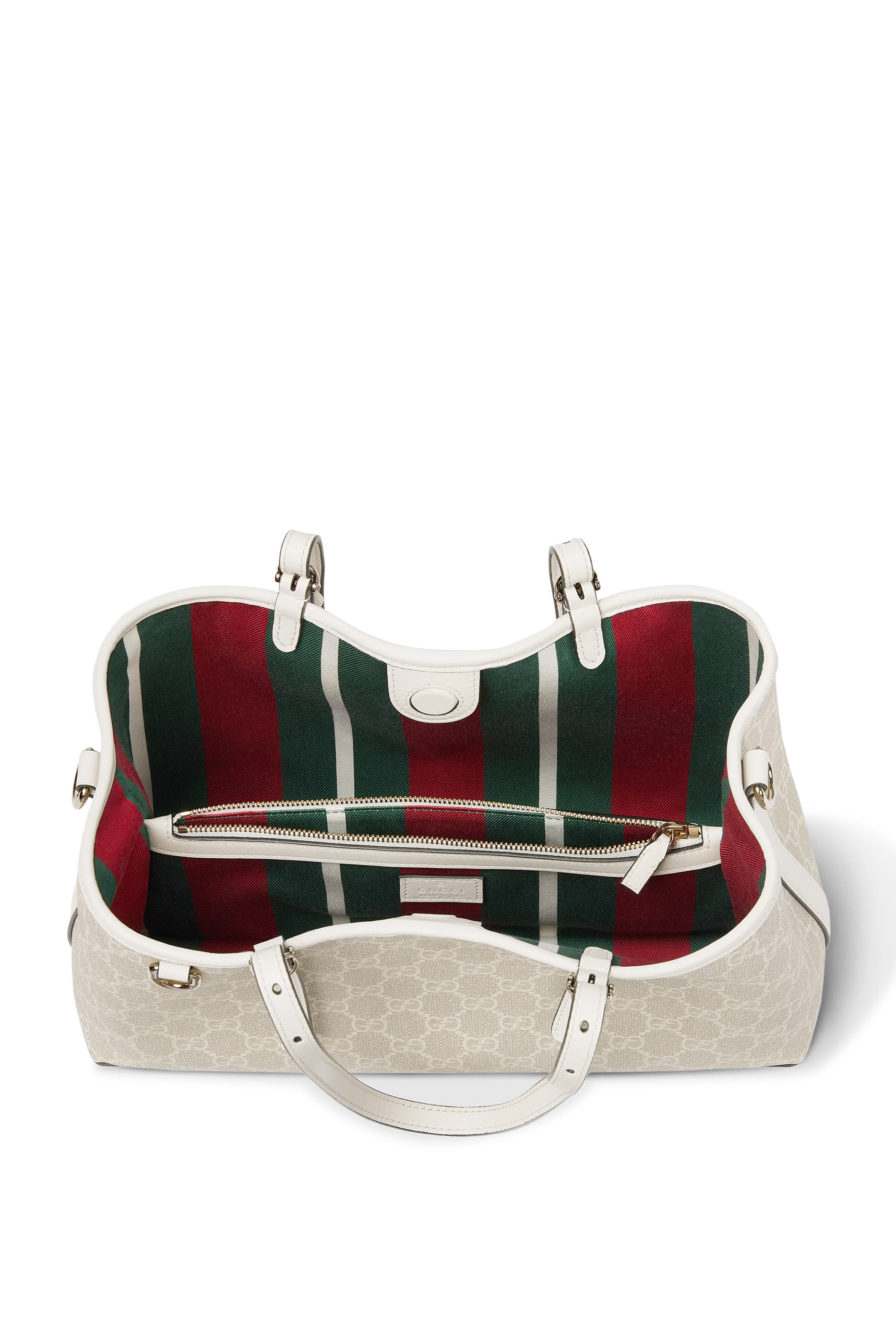 GG Emblem Small Tote Bag