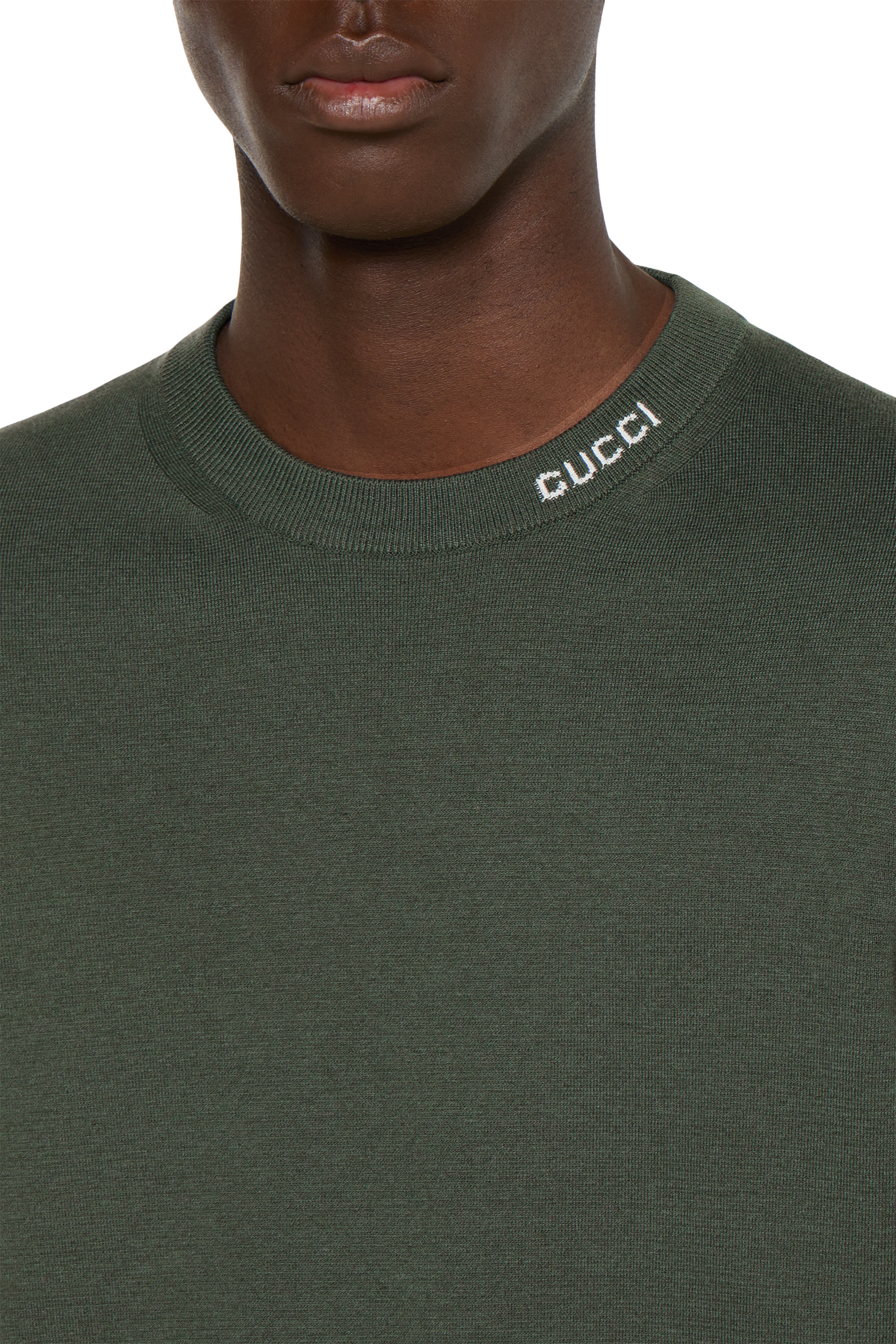 Silk Cotton Knit Sweater