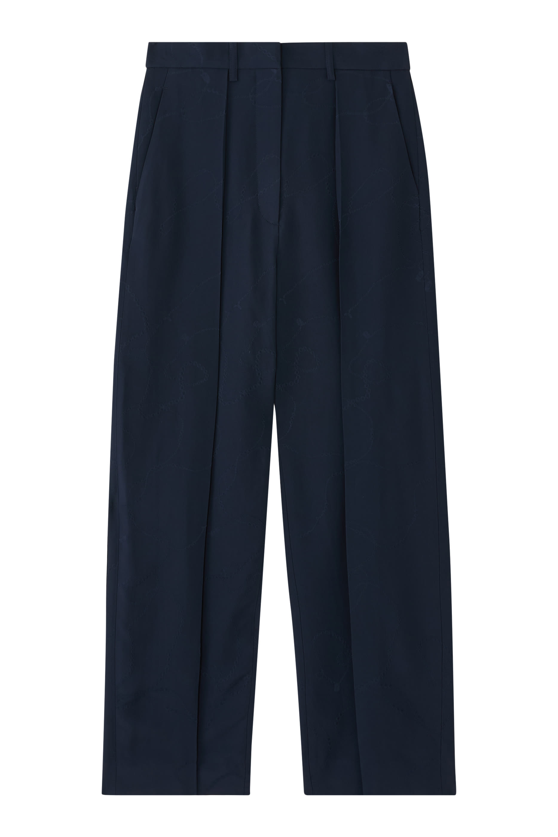 Tailored Straight Leg Trousers