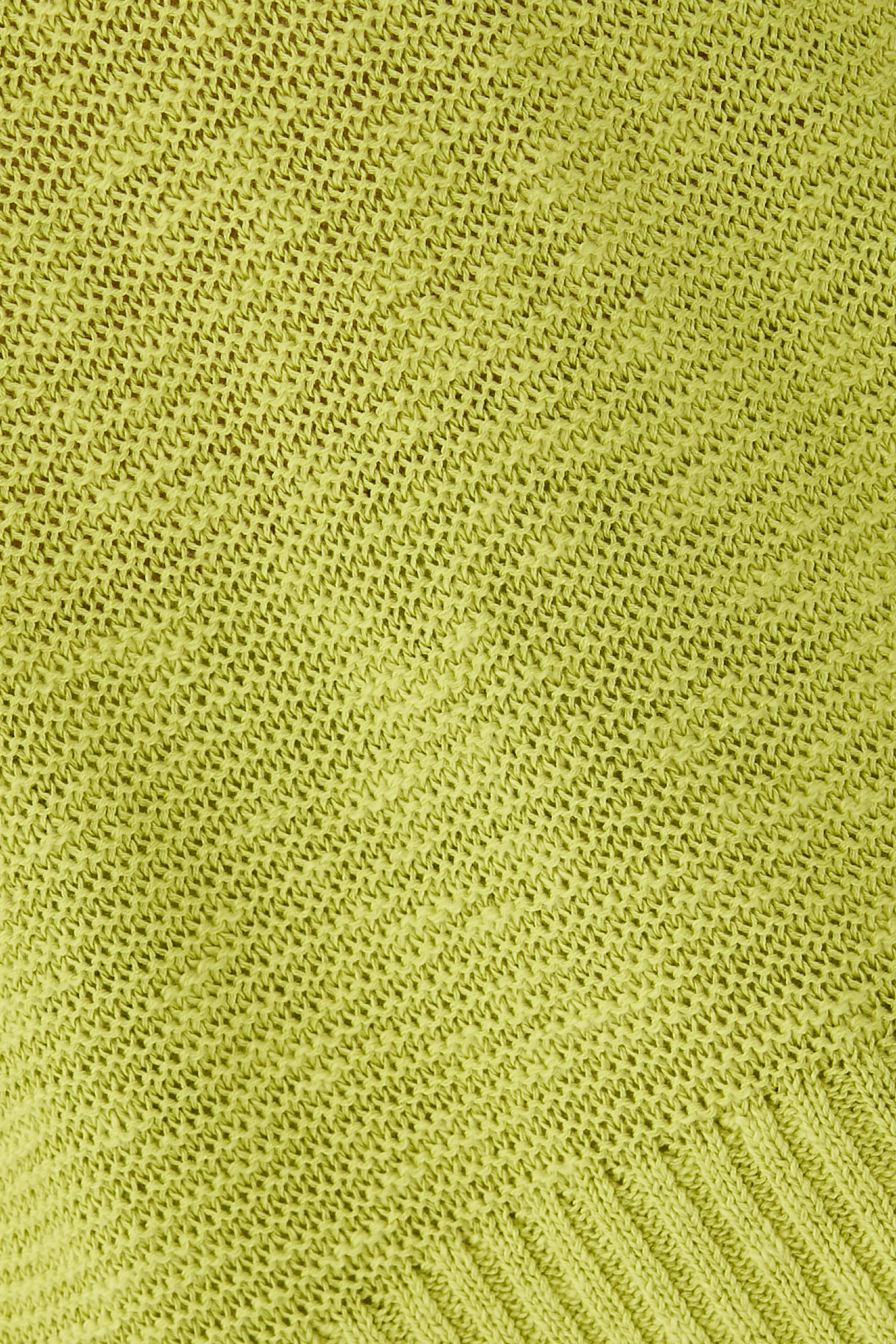 Organic Linen Cotton Slub Crew Neck Top