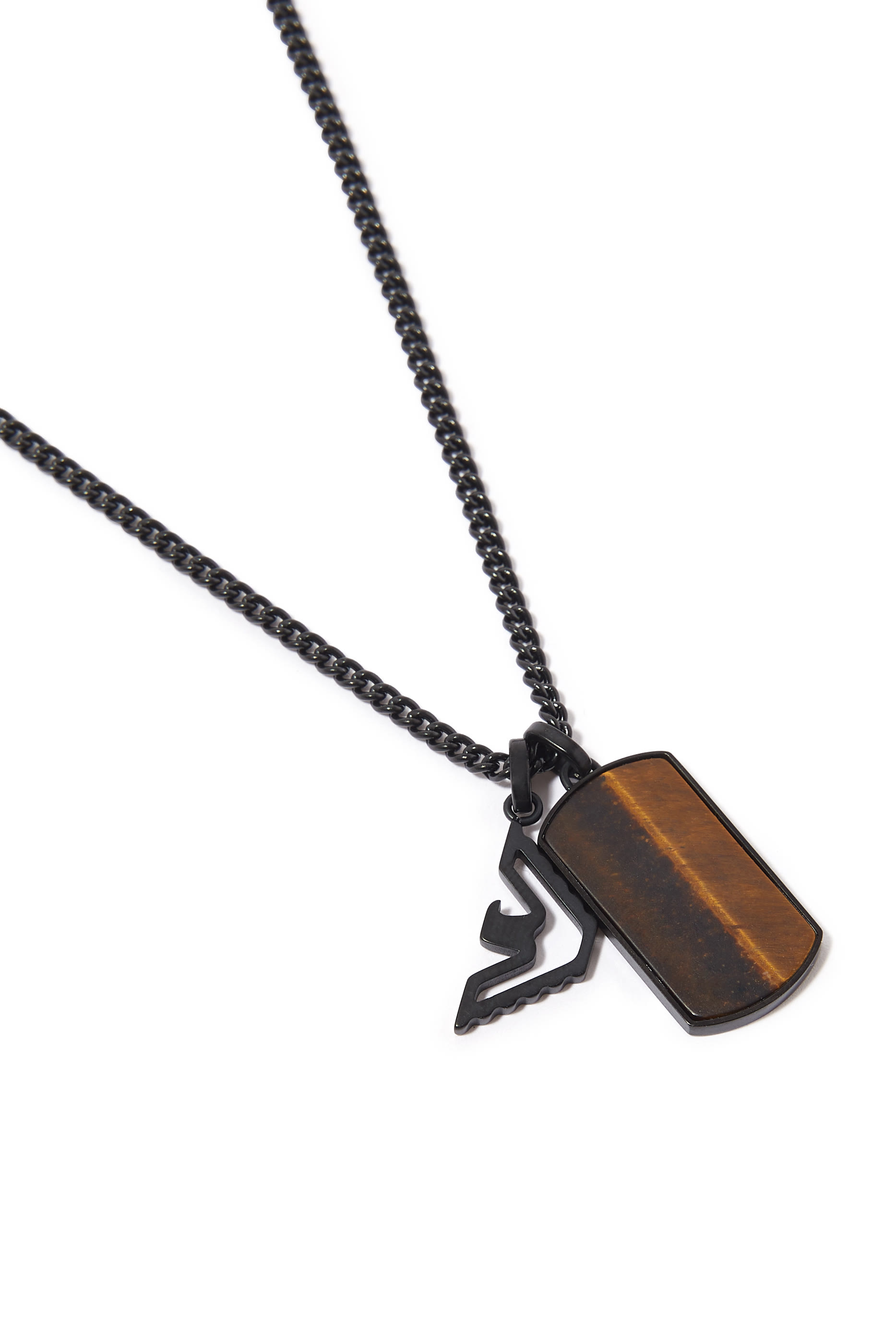 Eagle Dog Tag Necklace