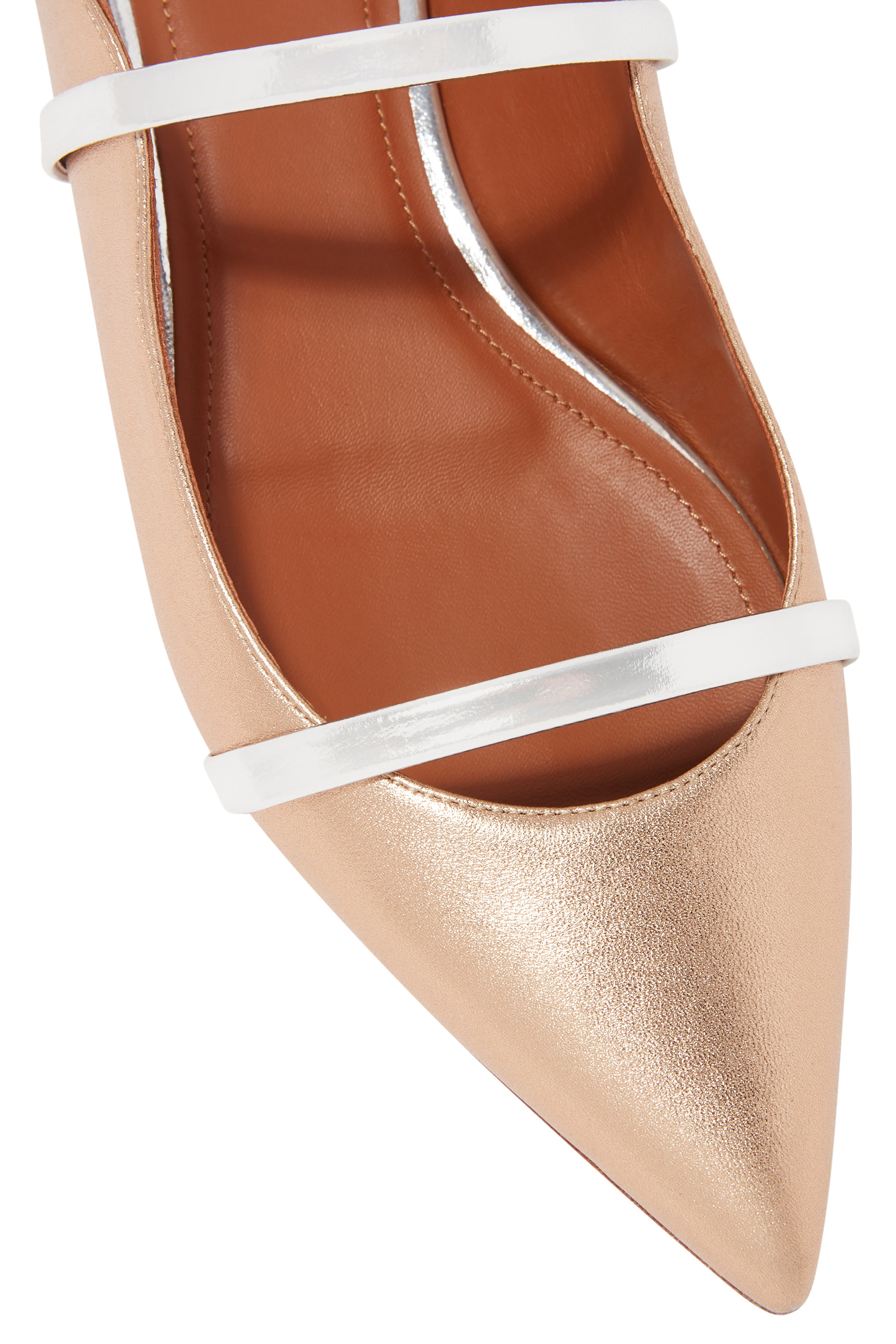 Maureen Metallic Flat Mules
