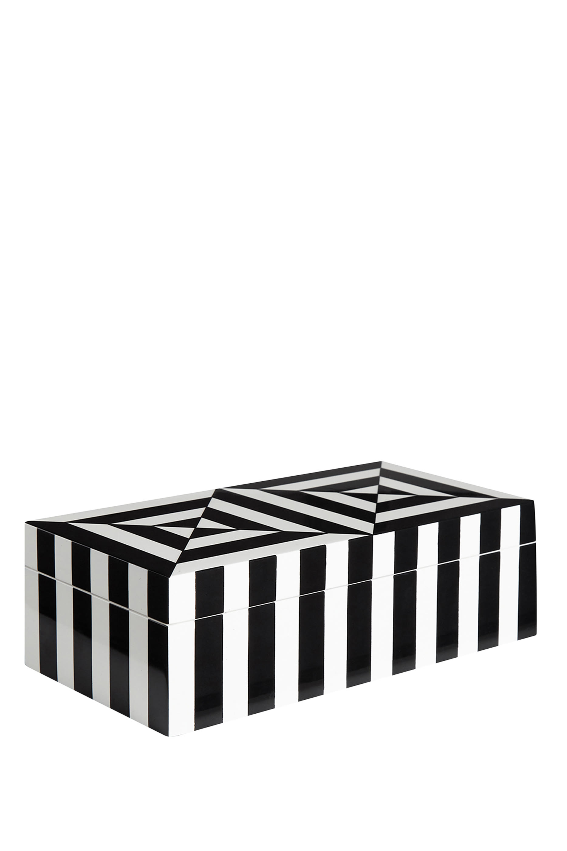 Small Op Art Lacquer Box