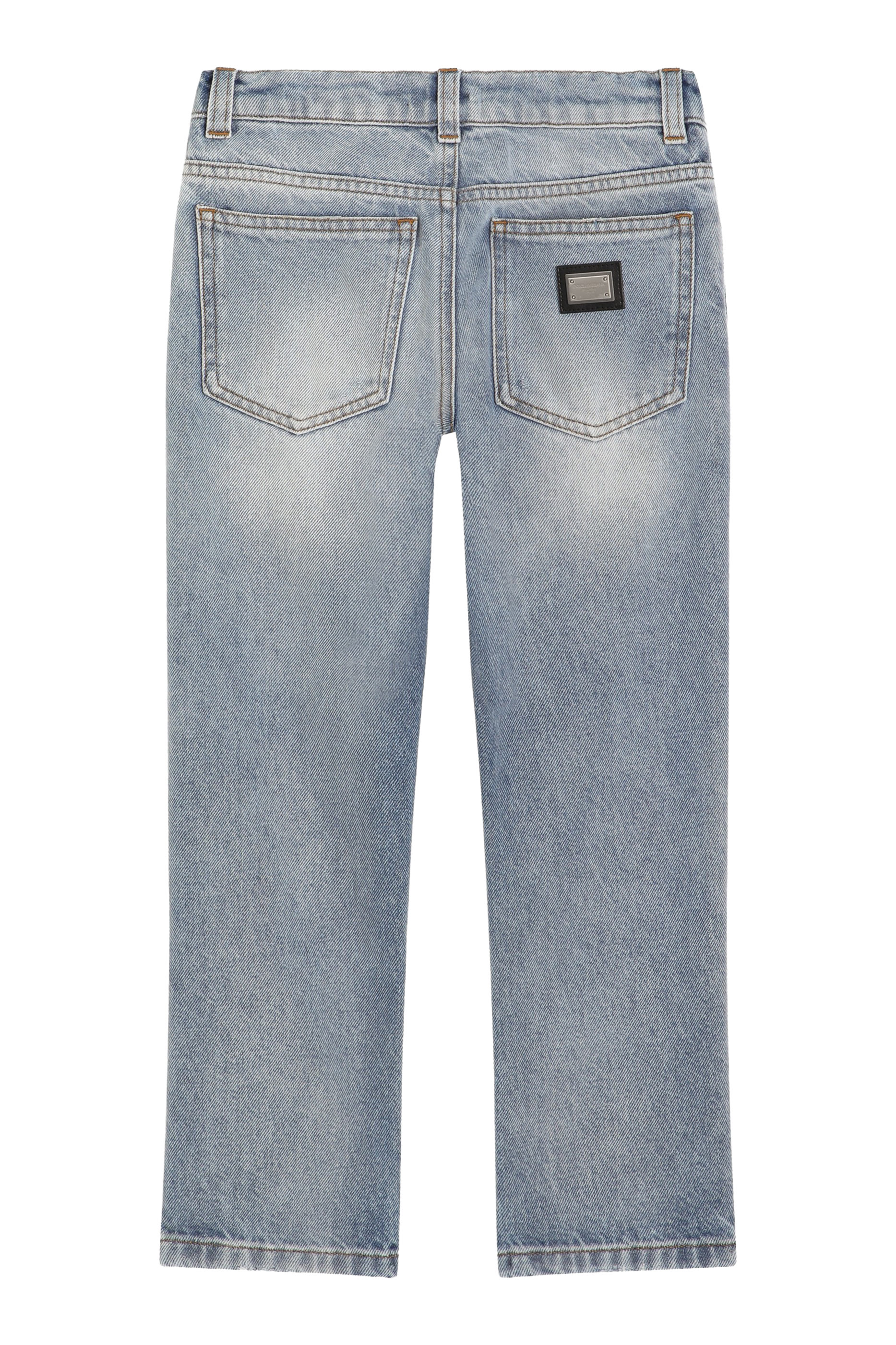 Kids Logo 5-Pocket Denim Trousers