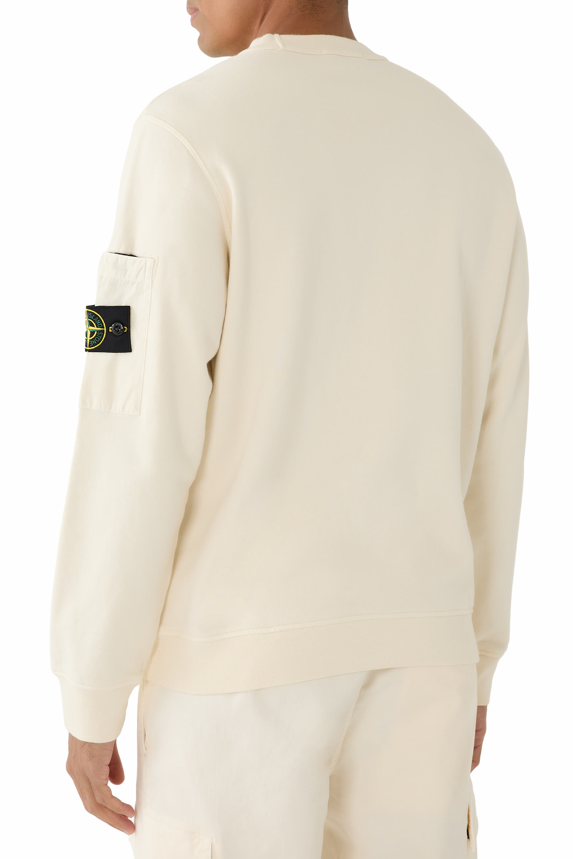 Logo Patch Seasonal Pocket Sweatshirt