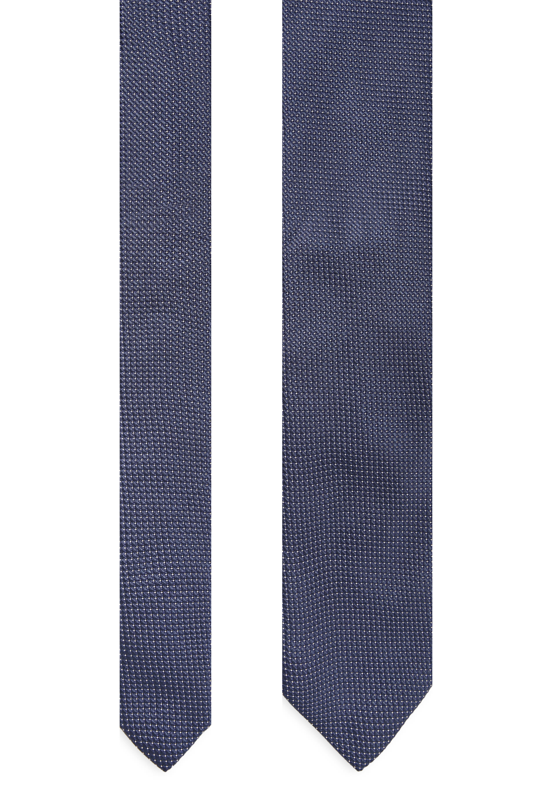 Pin-Dot Woven Silk Tie