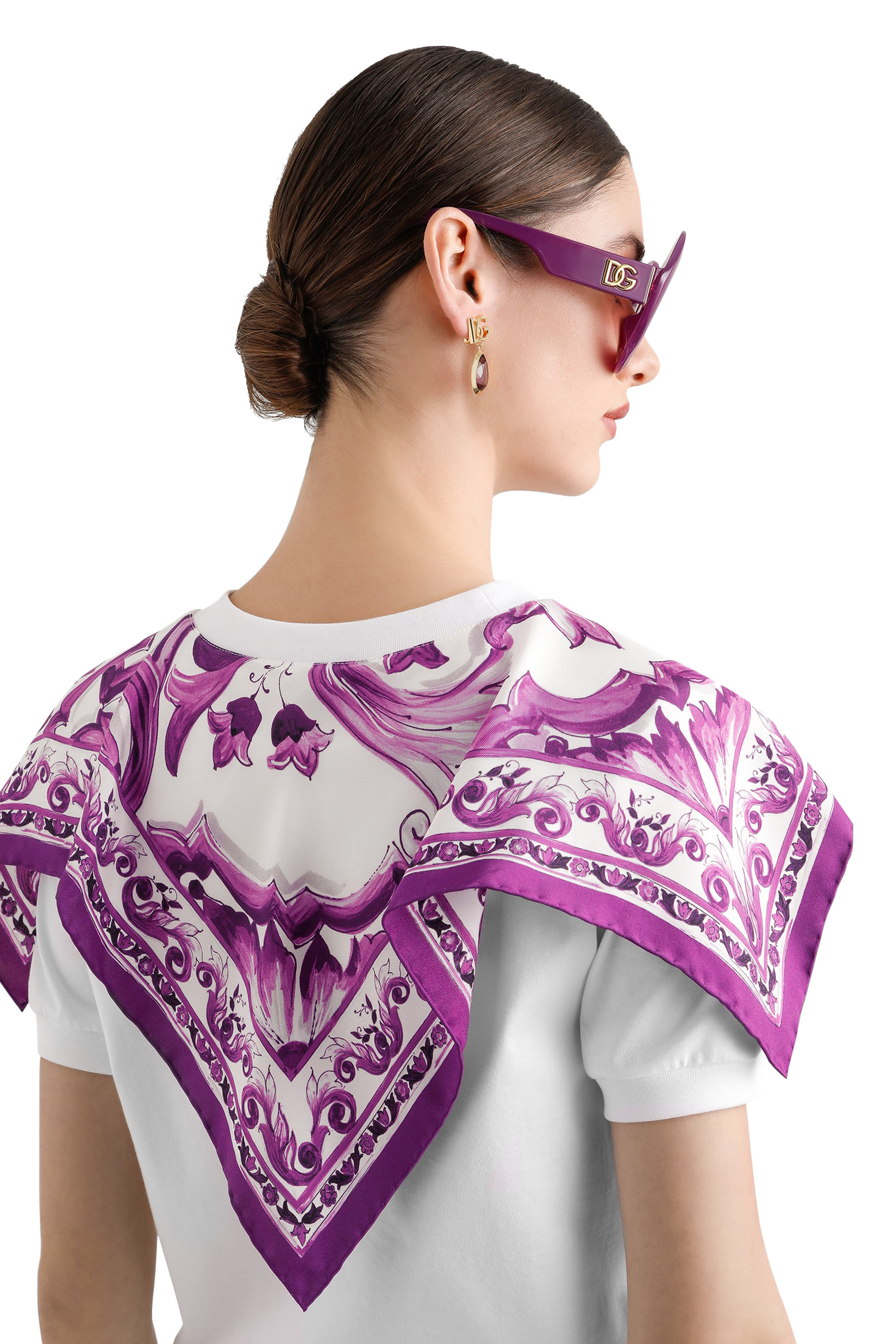 Silk Foulard T-Shirt