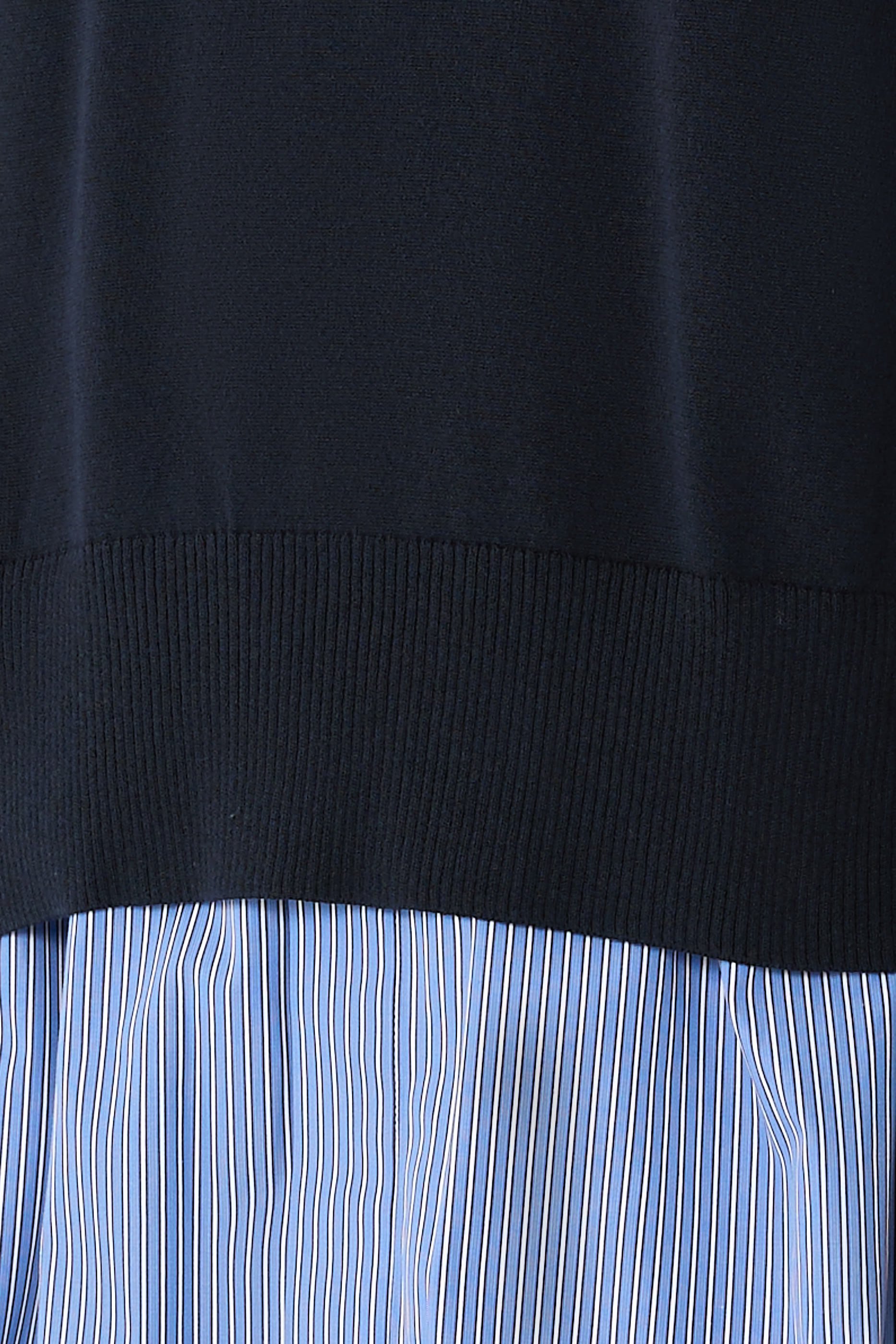 Hybrid Cotton Knit Shirt Dress