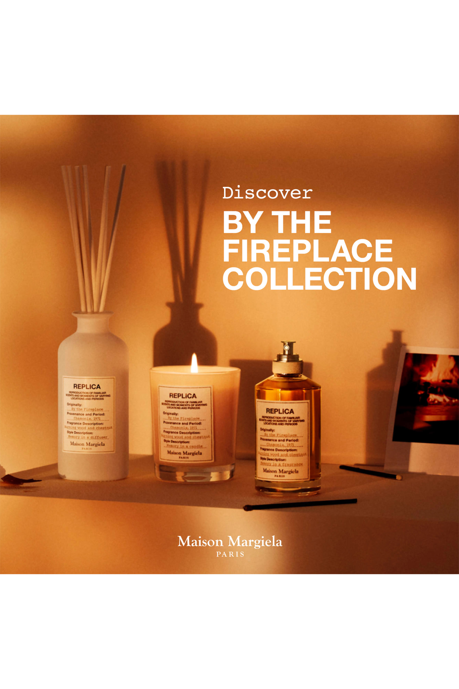 Replica Fireplace Candle