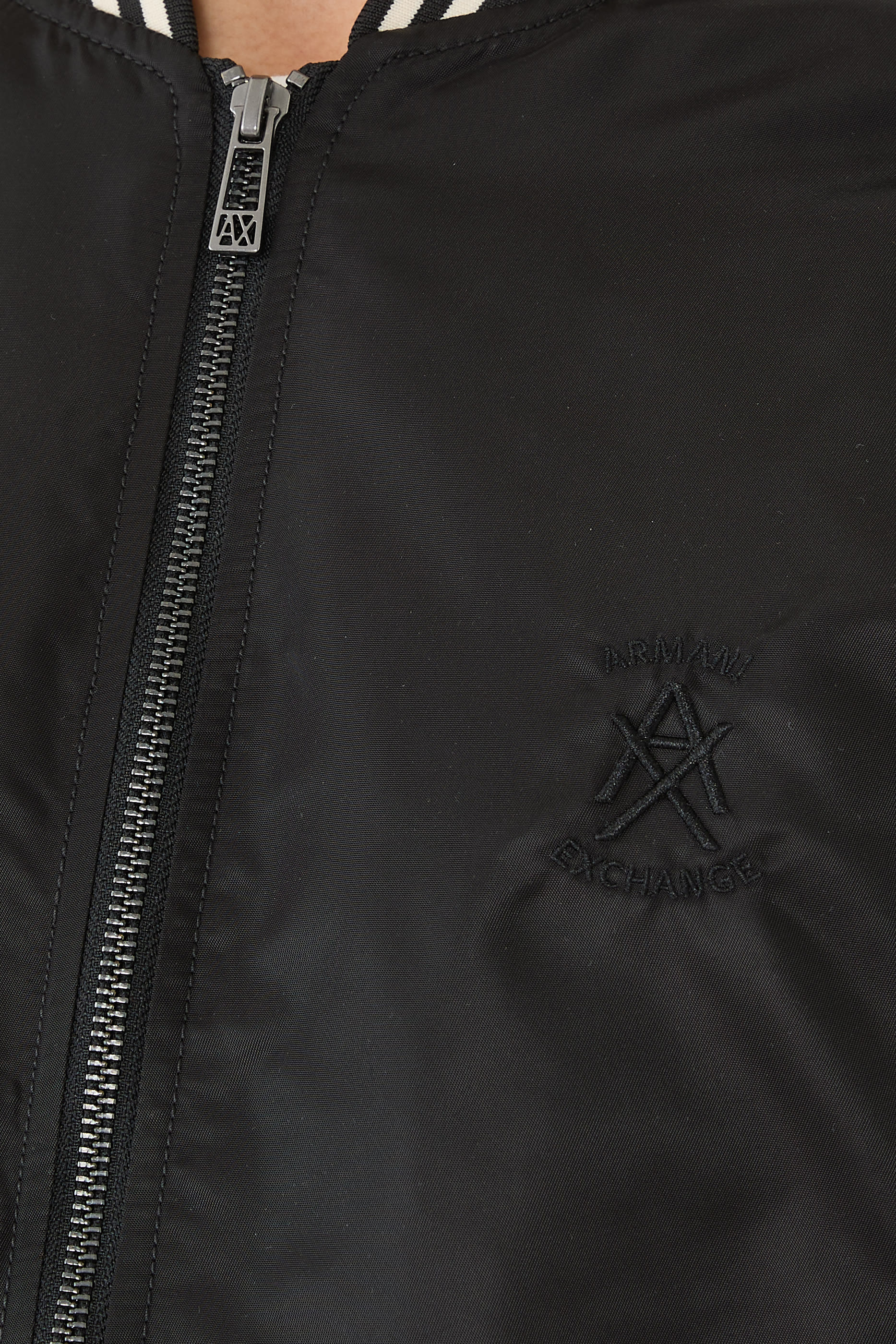Logo Zipper Blouson Jacket