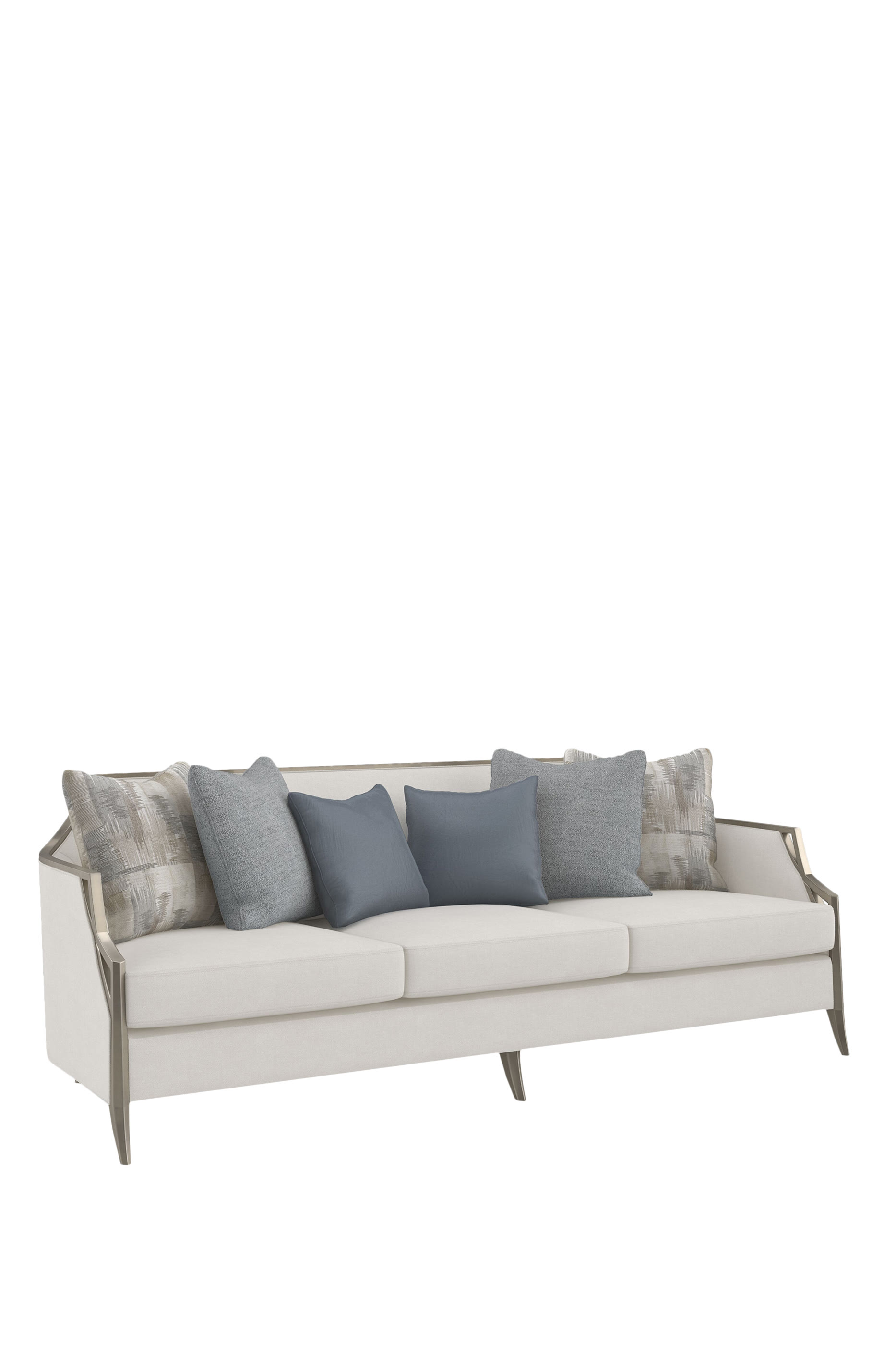 Three-Seater X Factor Grey Sofa