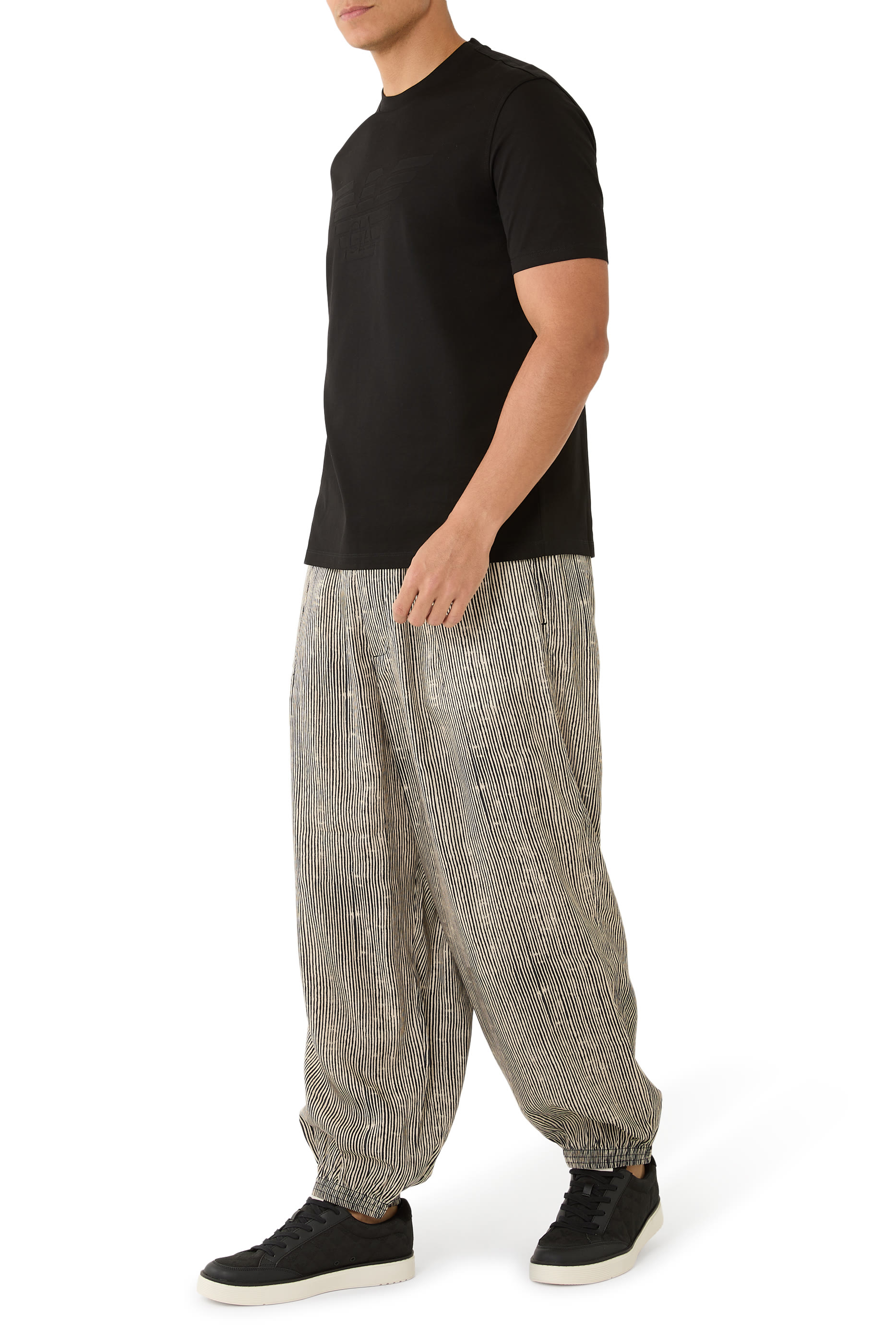 Tonal Logo Inlay Jersey T-Shirt