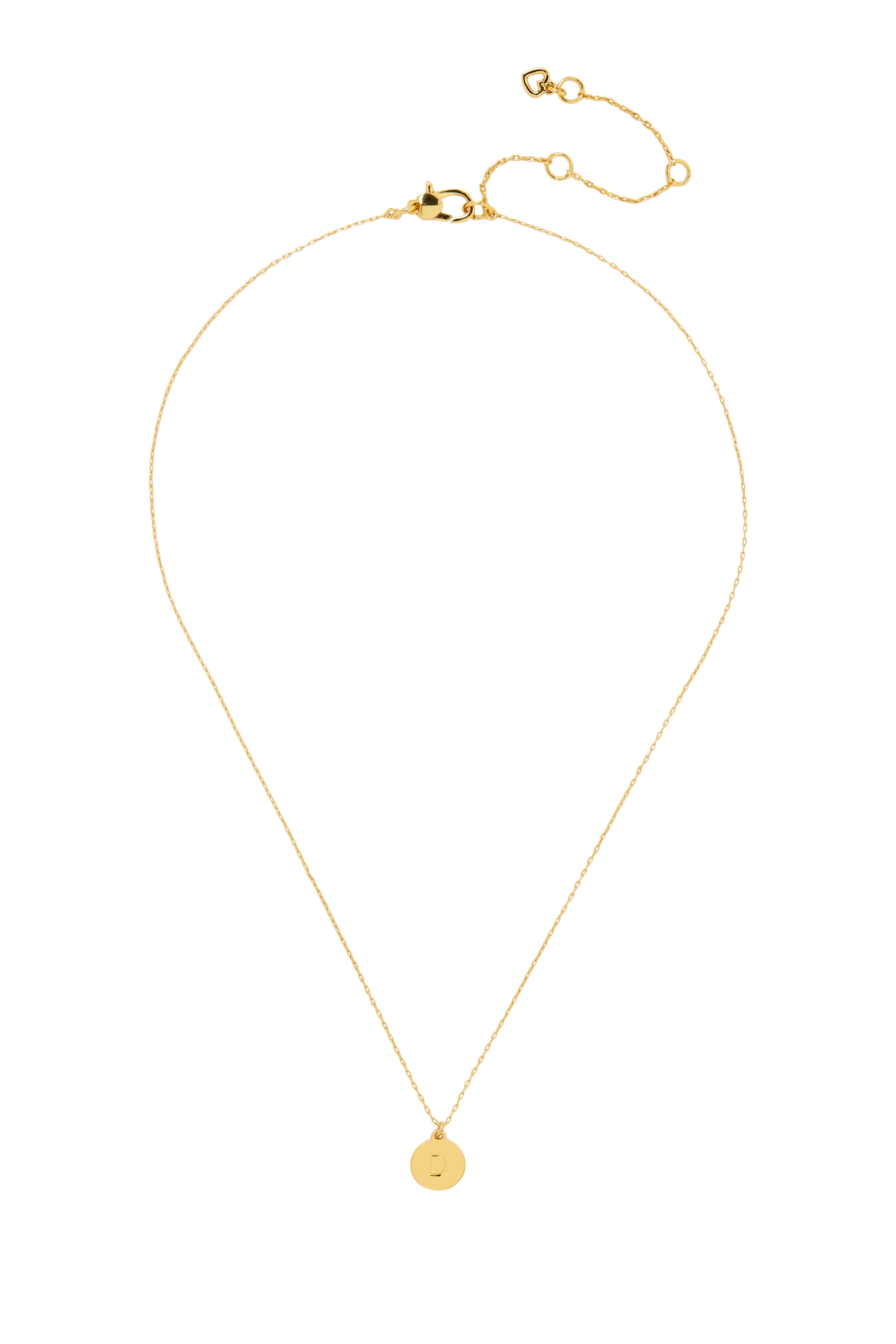 Initial &lsquo;D&rsquo; Mini Pendant