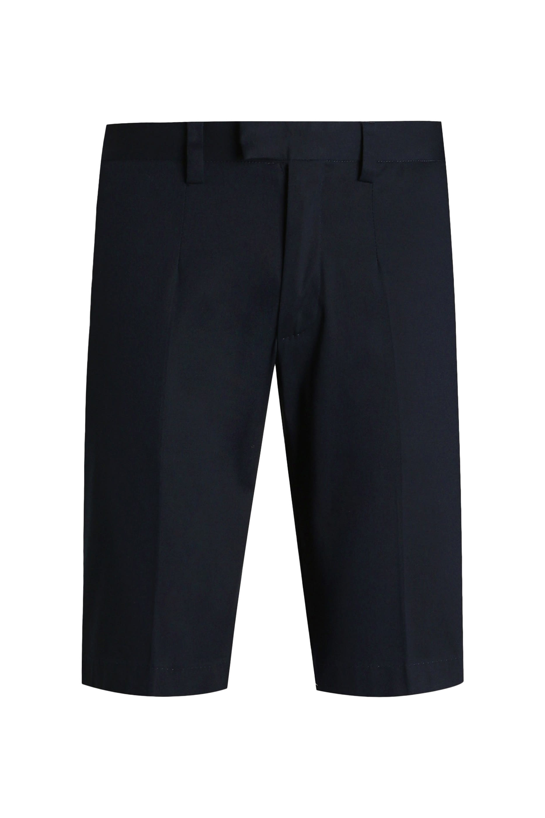 Cotton Gabardine Bermuda Shorts