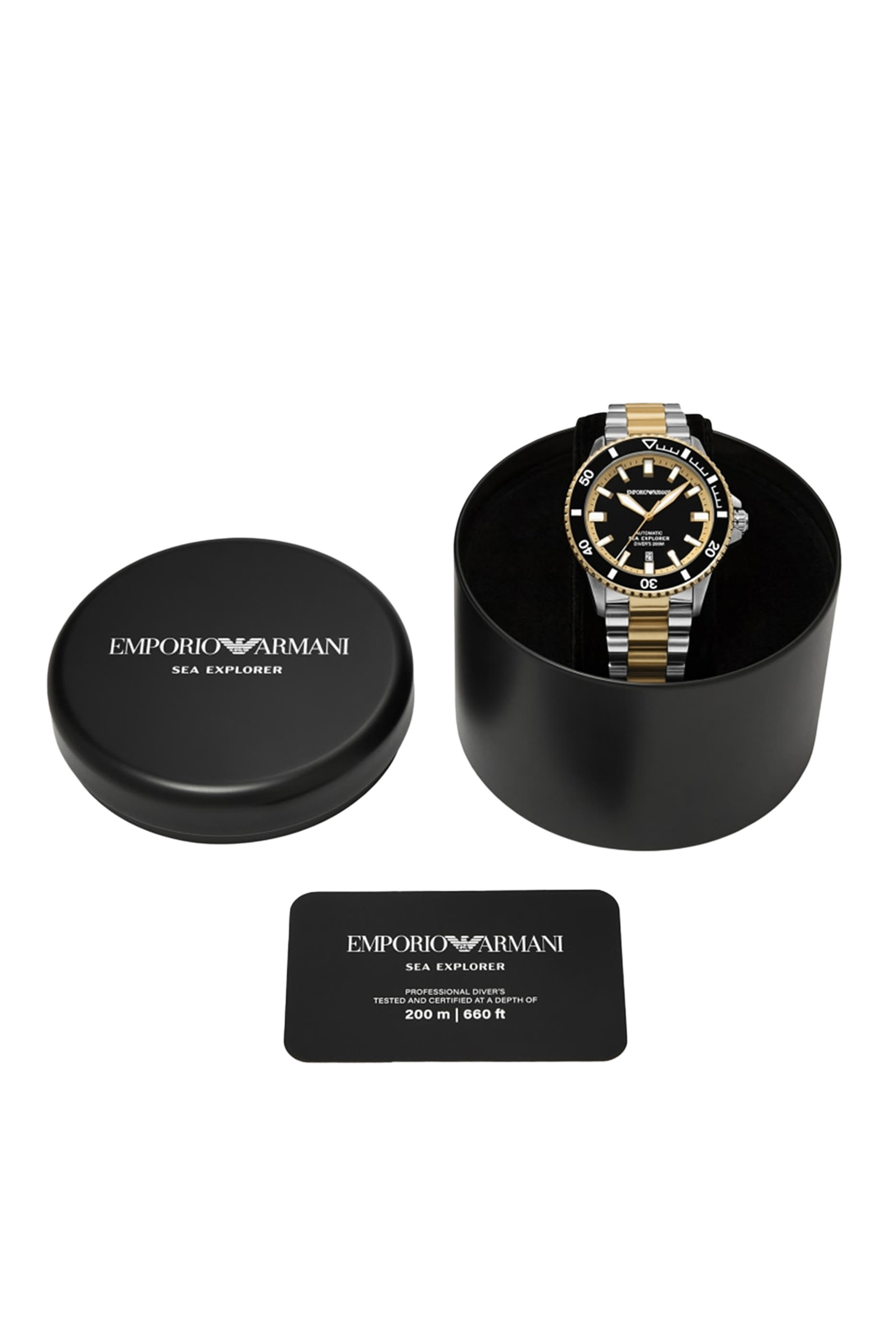 Sea Explorer Automatic Two-Tone Stainless Steel Watch