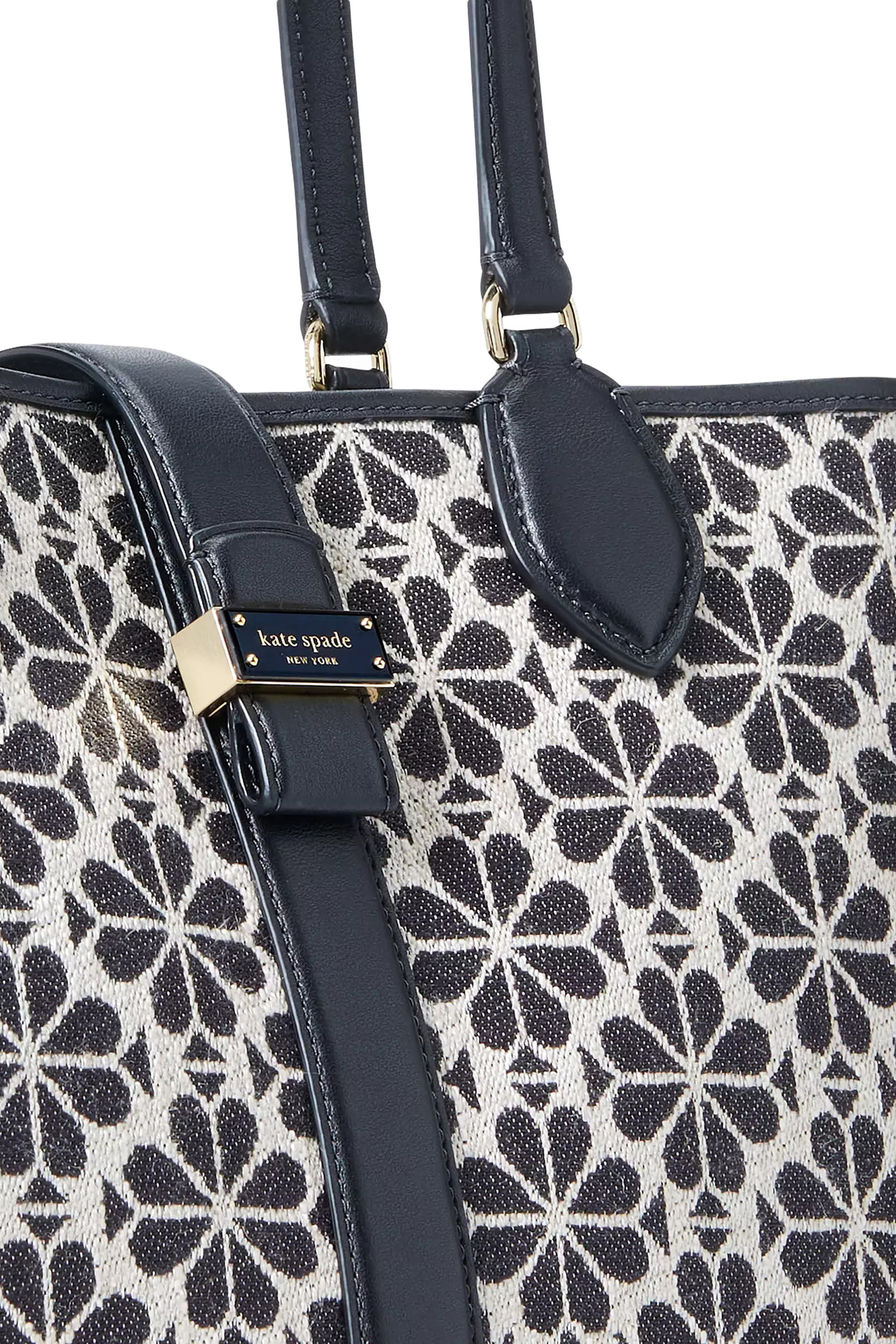 Spade Flower Jacquard Medium Tote