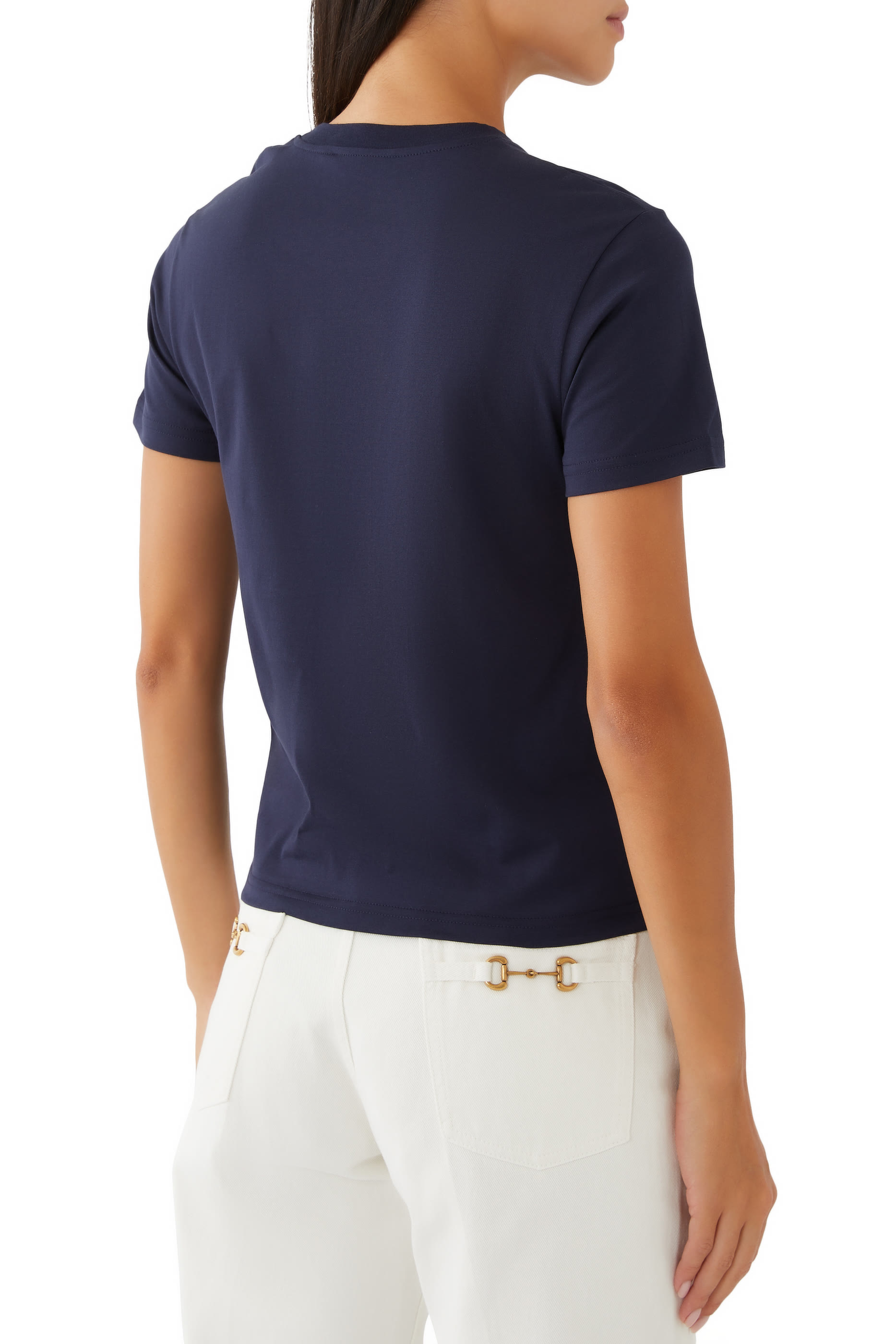 Logo-Print Cotton Jersey T-Shirt