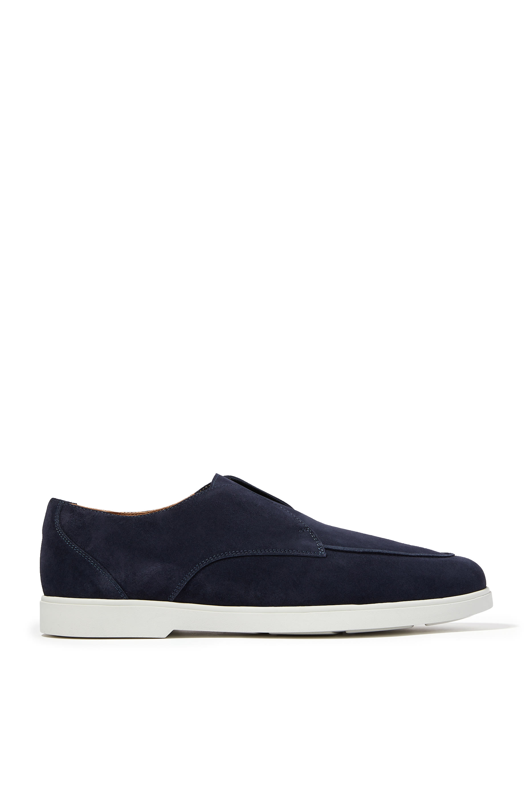 H01 Velour Abisso Slip-On Loafers