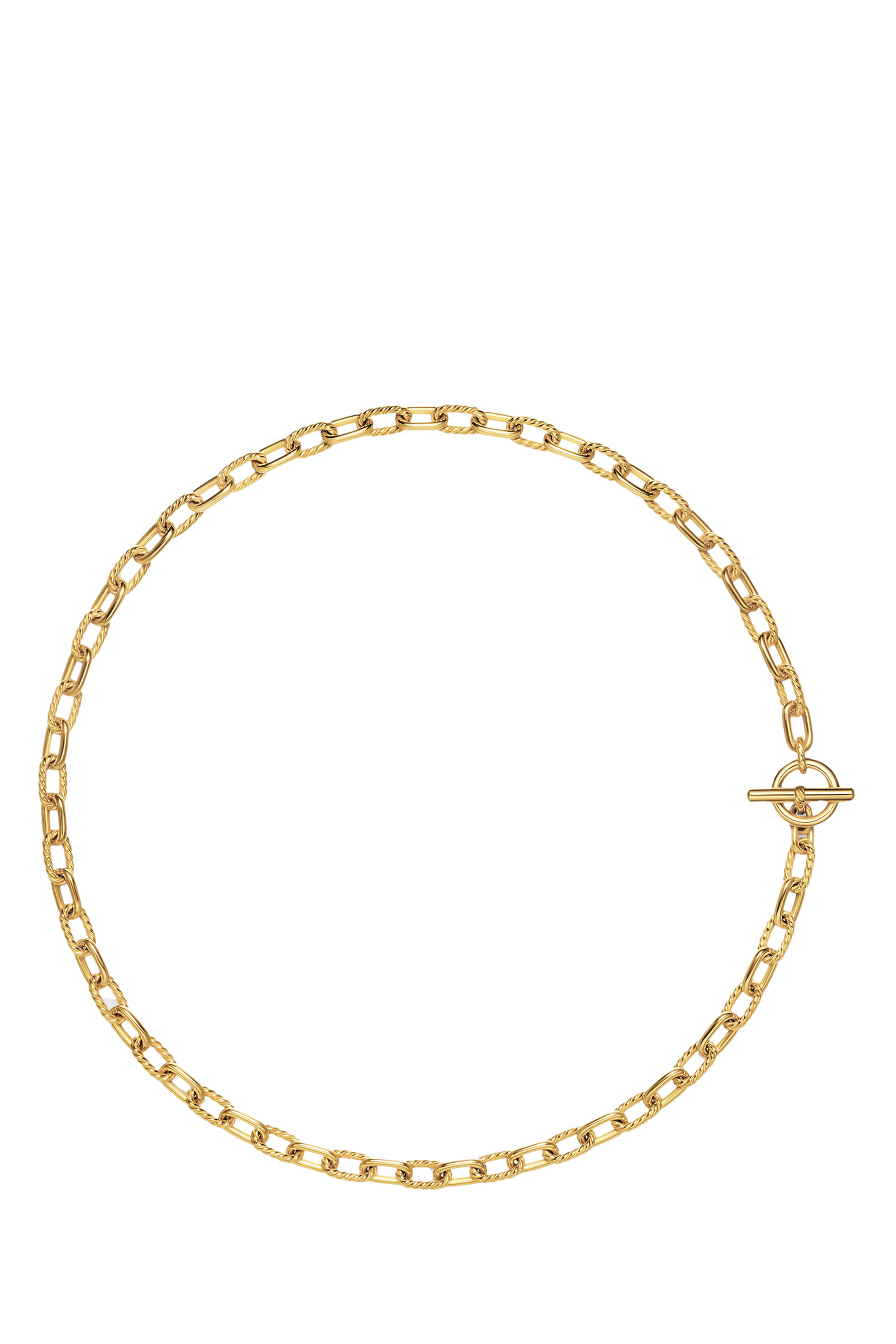 Madison&reg; Toggle Chain Necklace,  18K Yellow Gold