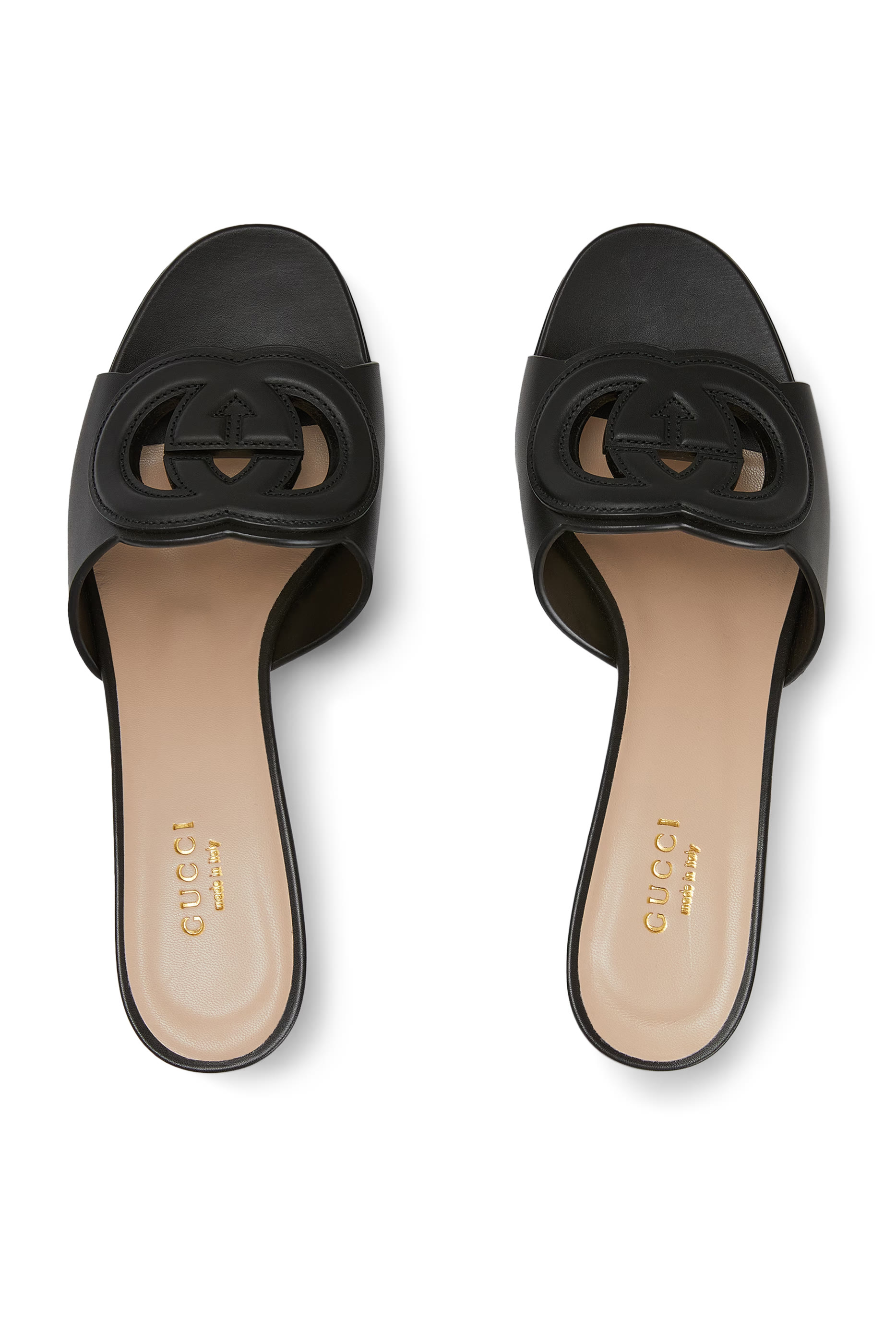 Interlocking G 55 Slide Sandals