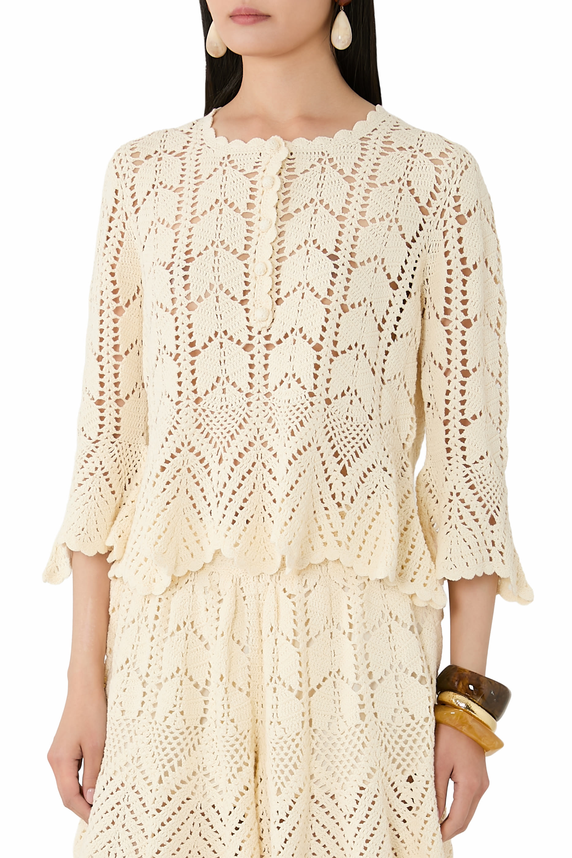 Awaken Lace Crochet Top