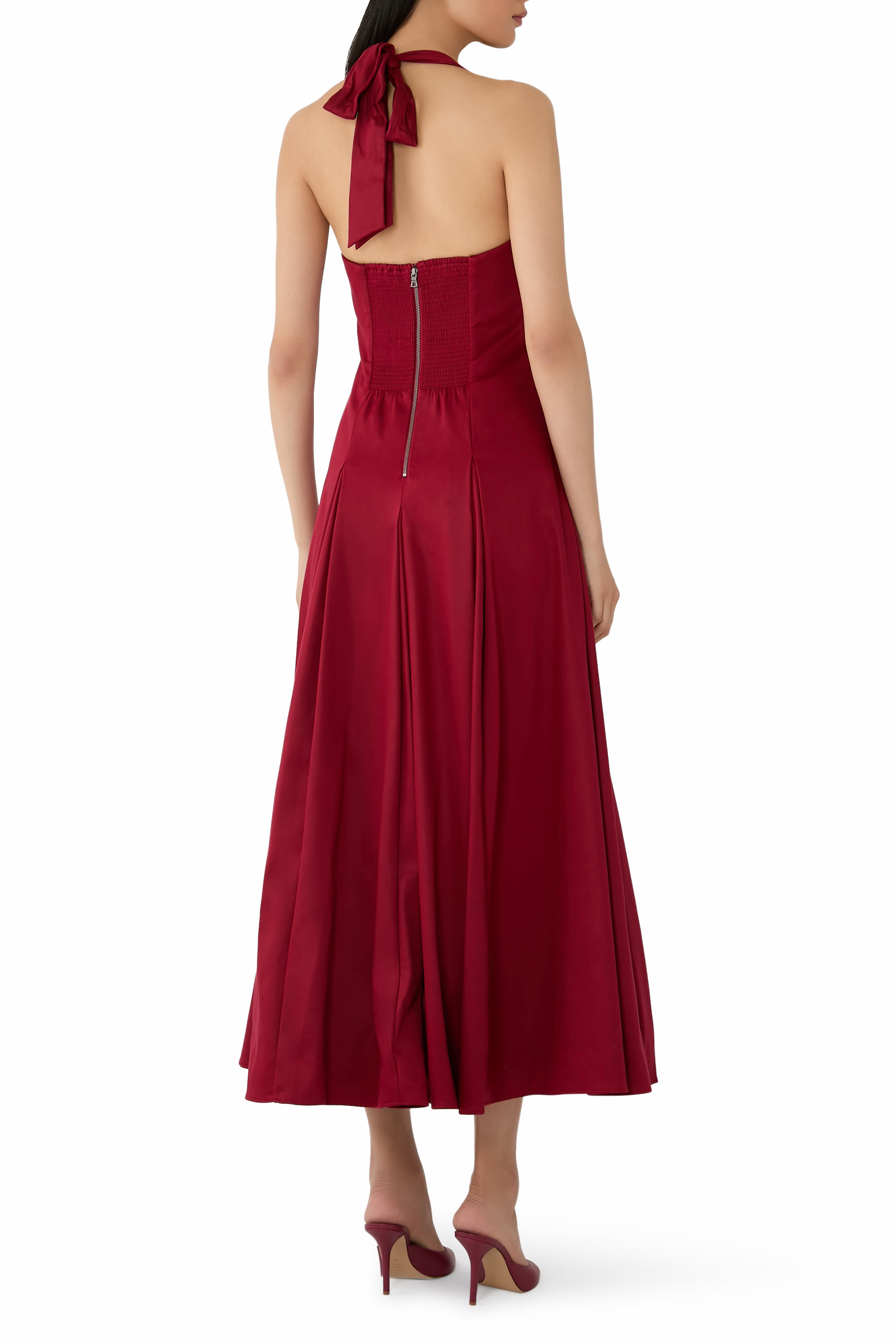 Isabelle Flared Midi Dress