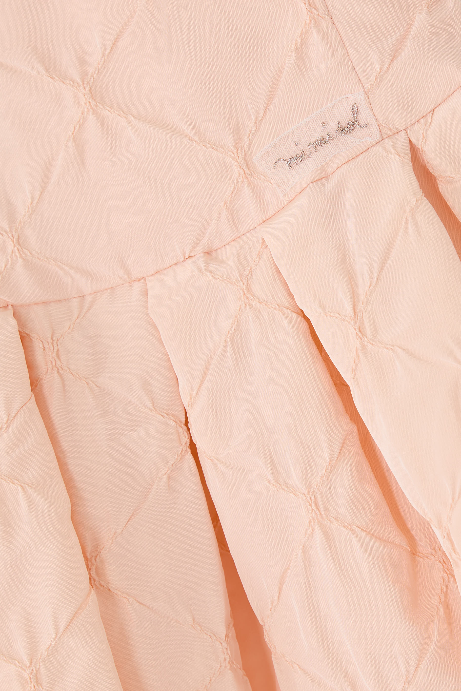 Kids Geometric Taffeta Dress