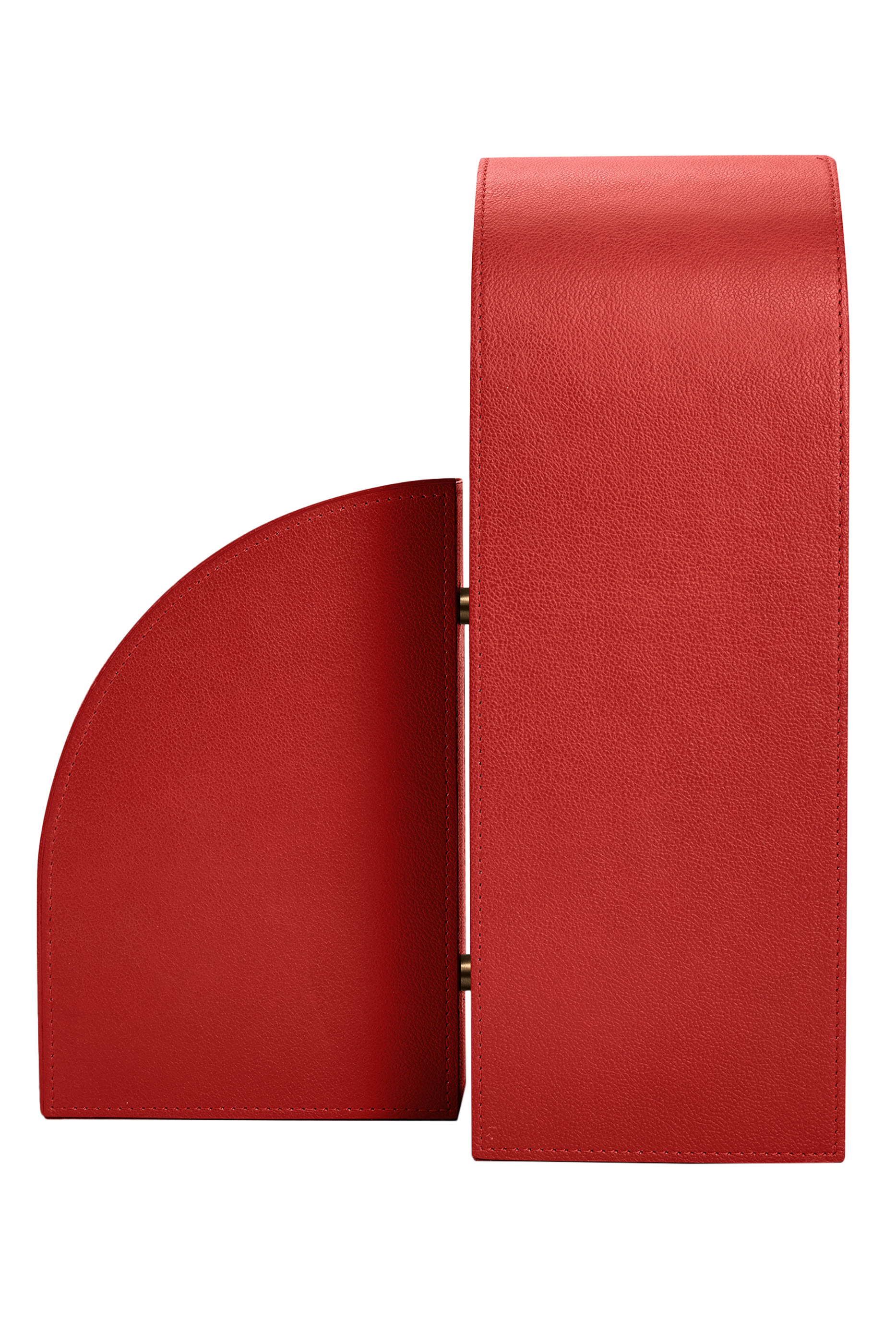 Cubist Bookend Red &ndash; Left