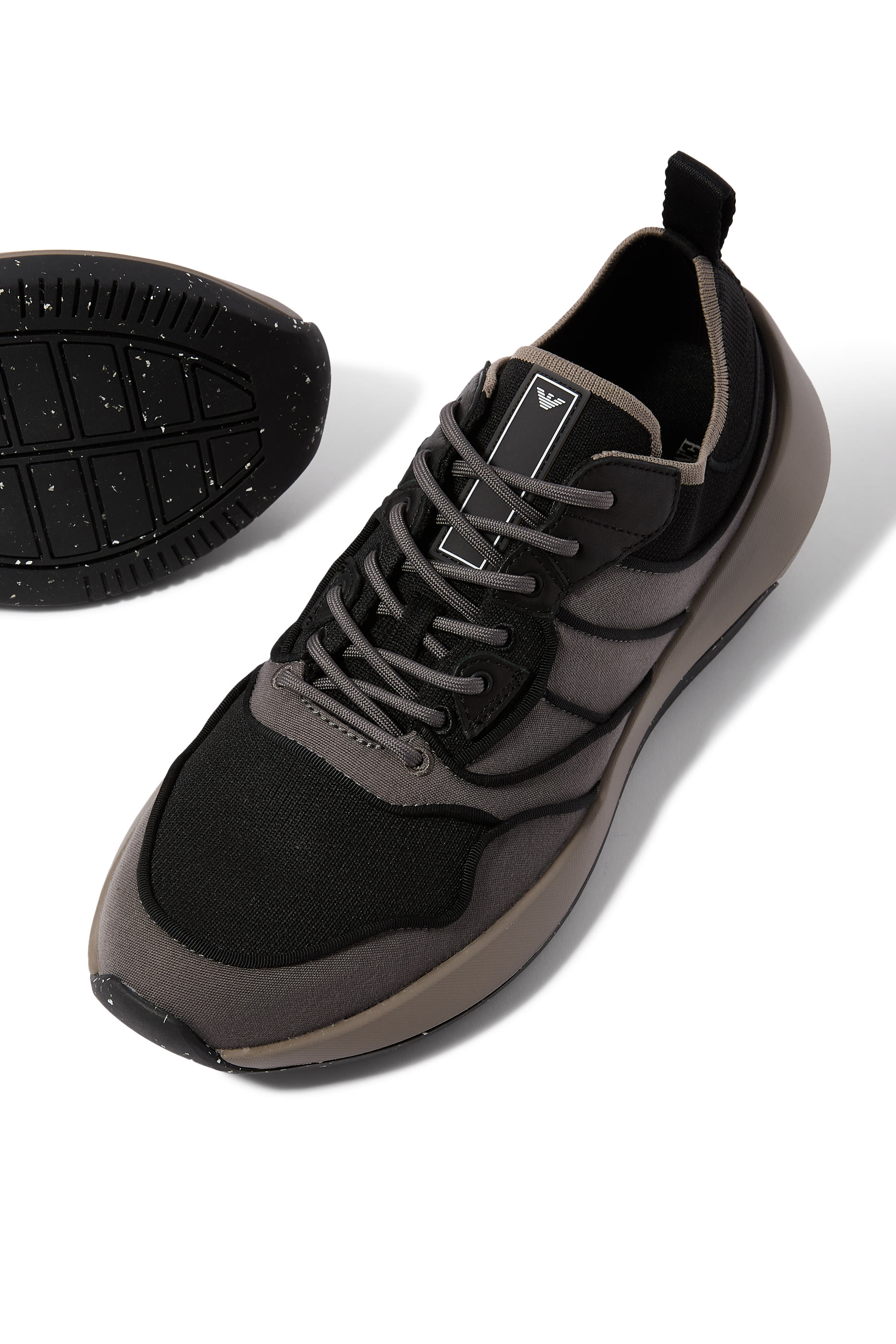 Lace-Up Chunky Sole Sneakers 