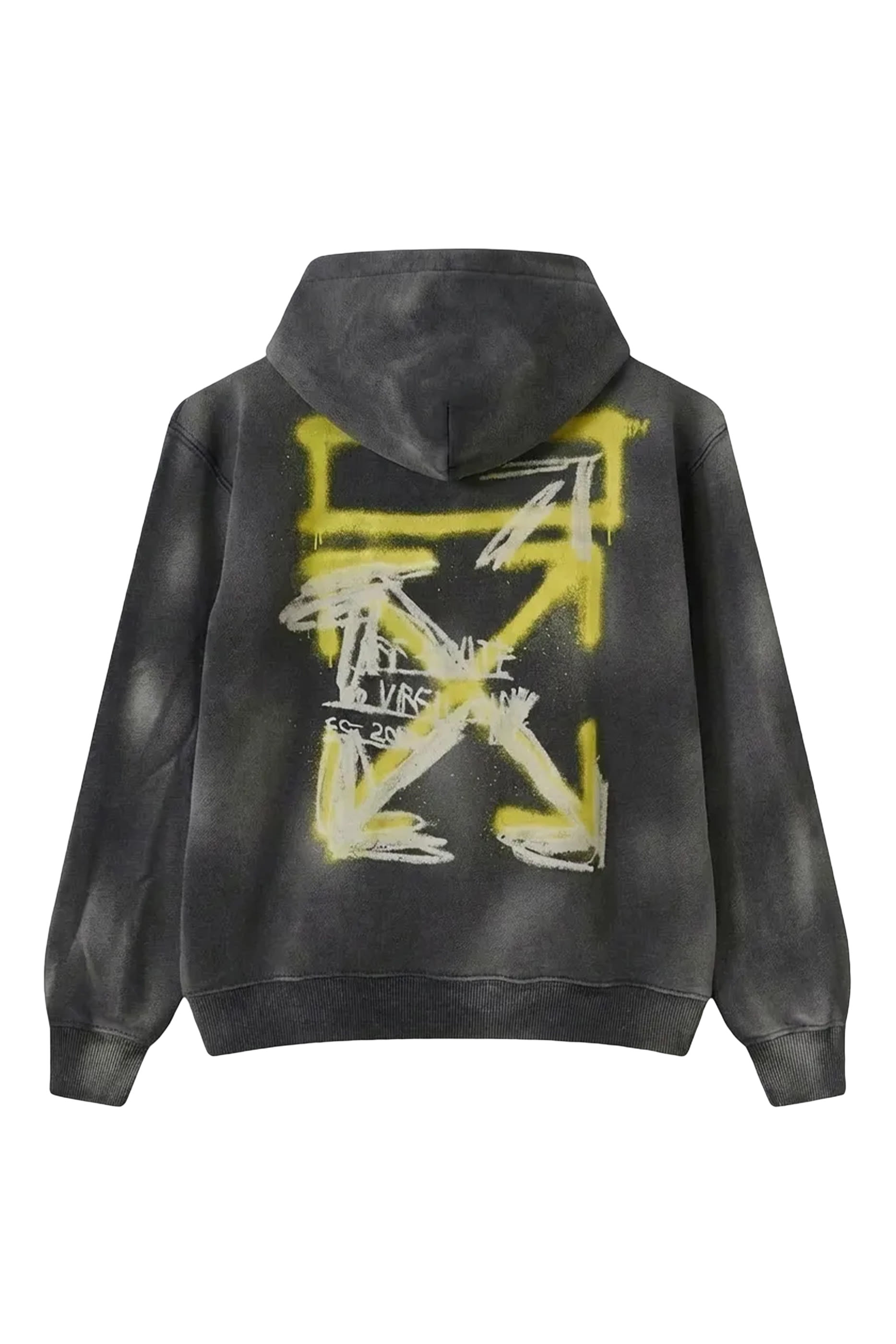 Kids Arrow Spray Acid Zip-Up Hoodie