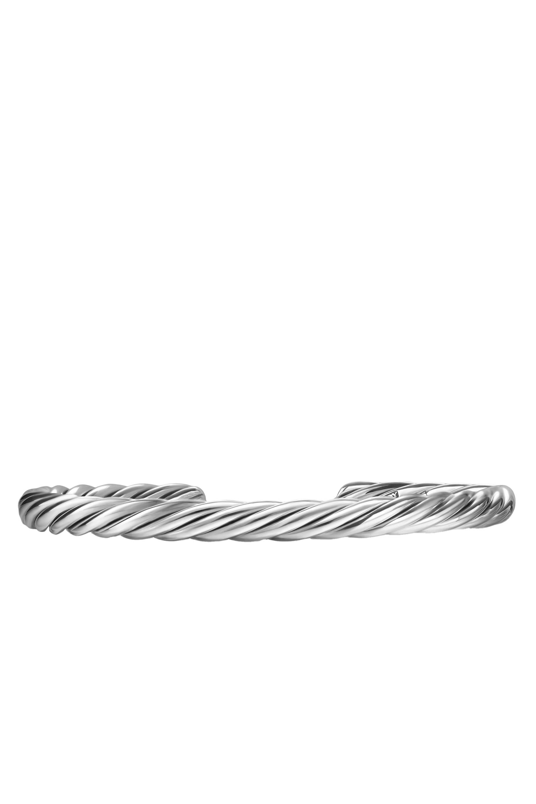 Cable Cuff Bracelet, Sterling Silver