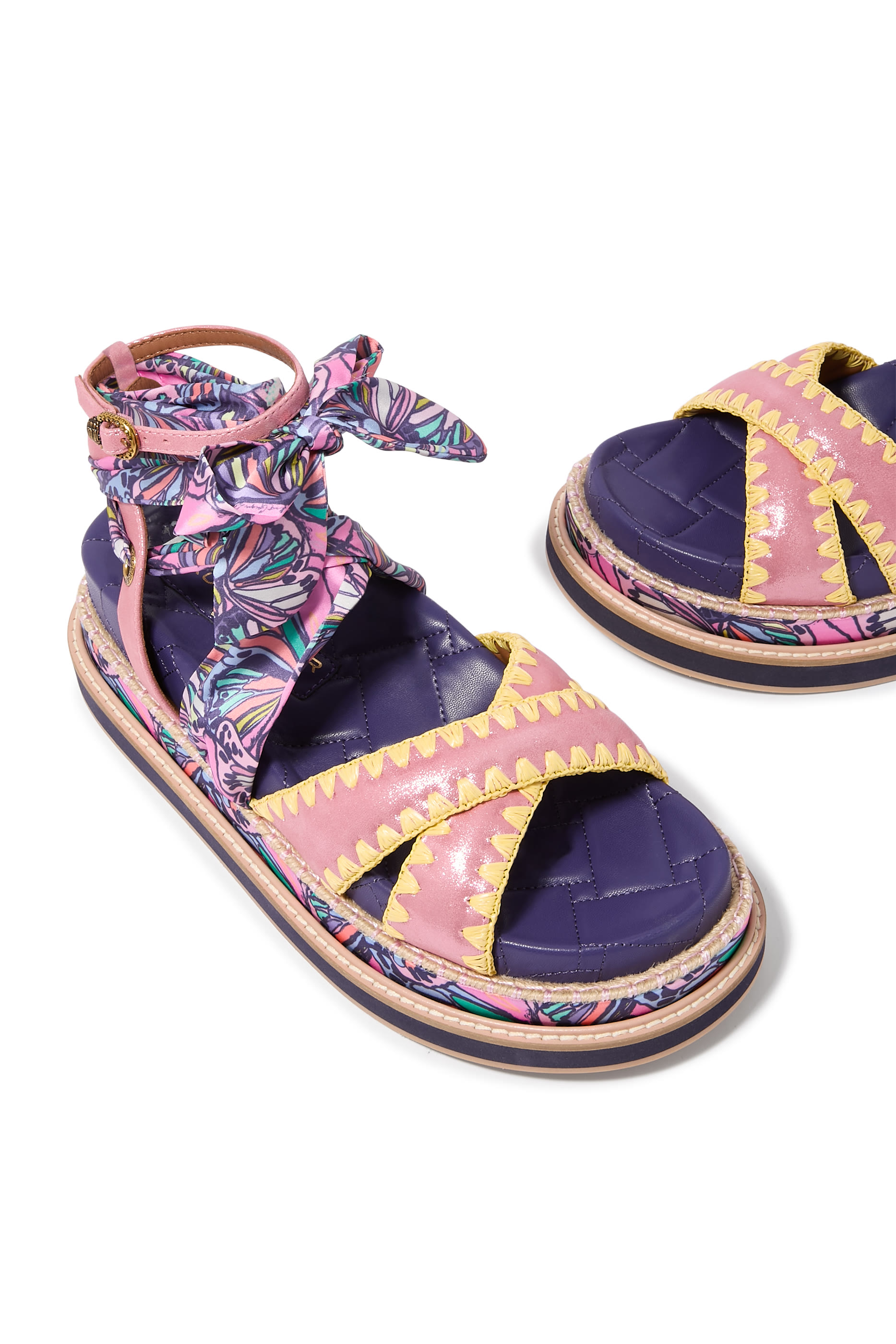 Orson Cross Scarf Sandals