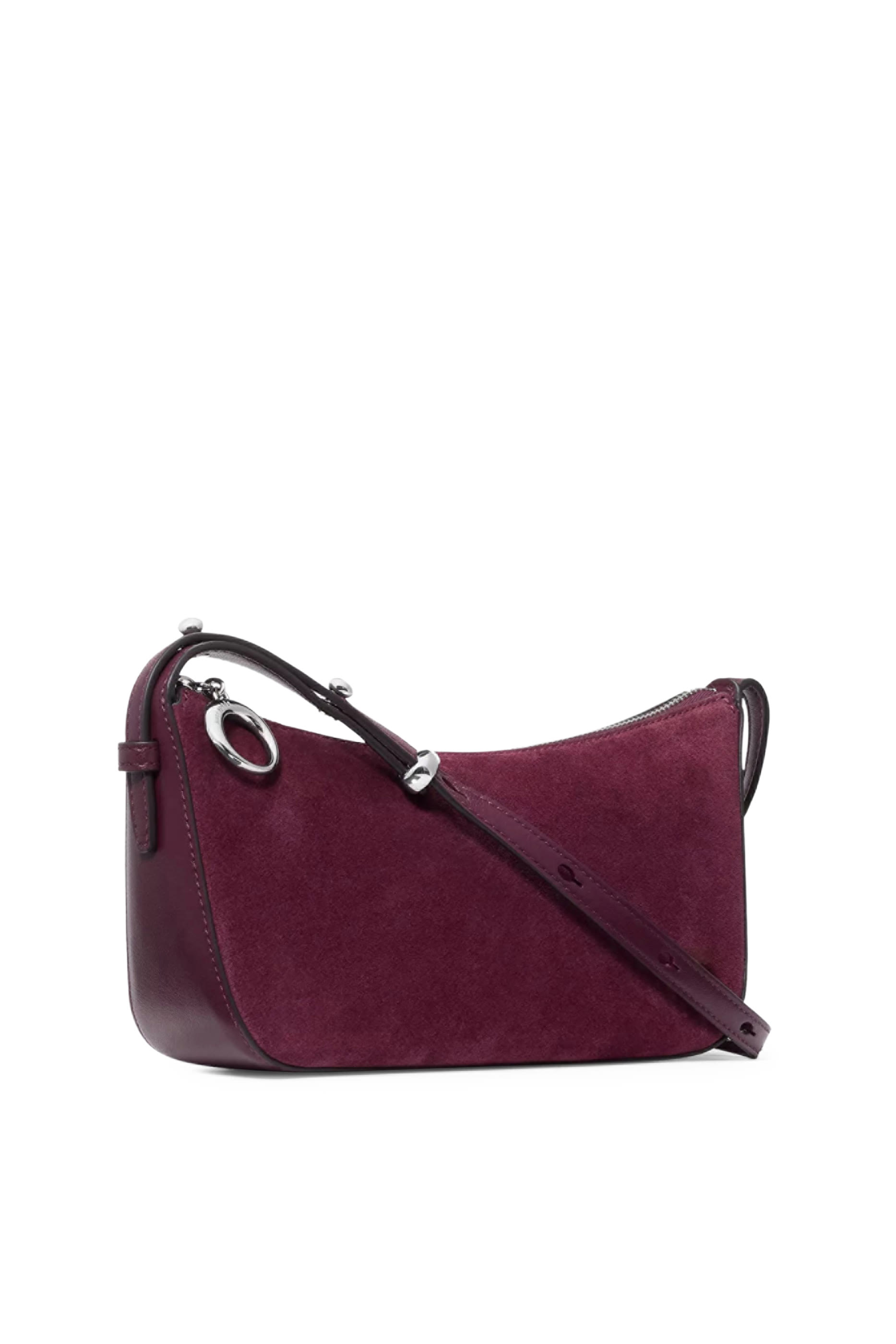  Halo Suede Crossbody Bag