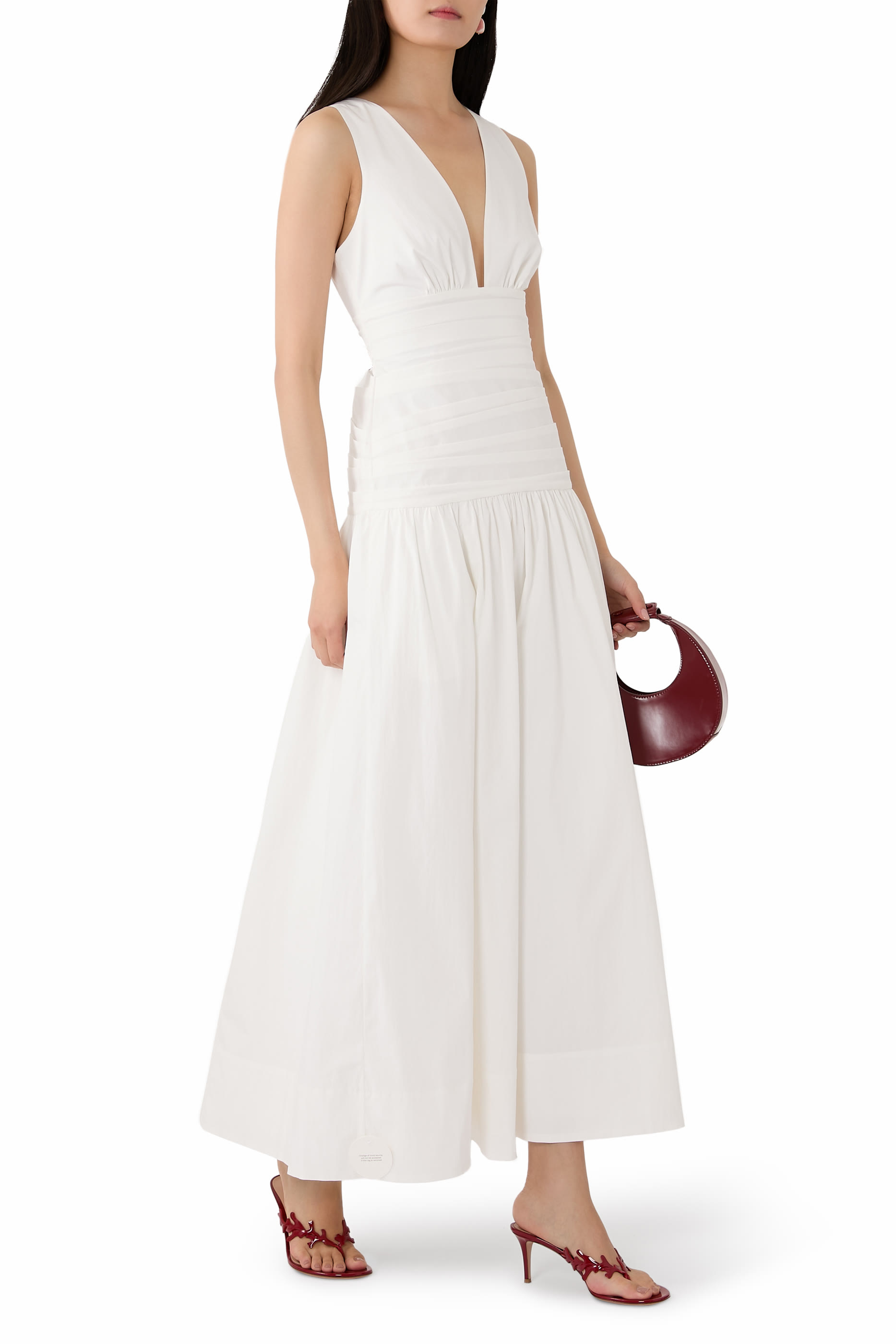 Campbell Gathered Maxi Dress