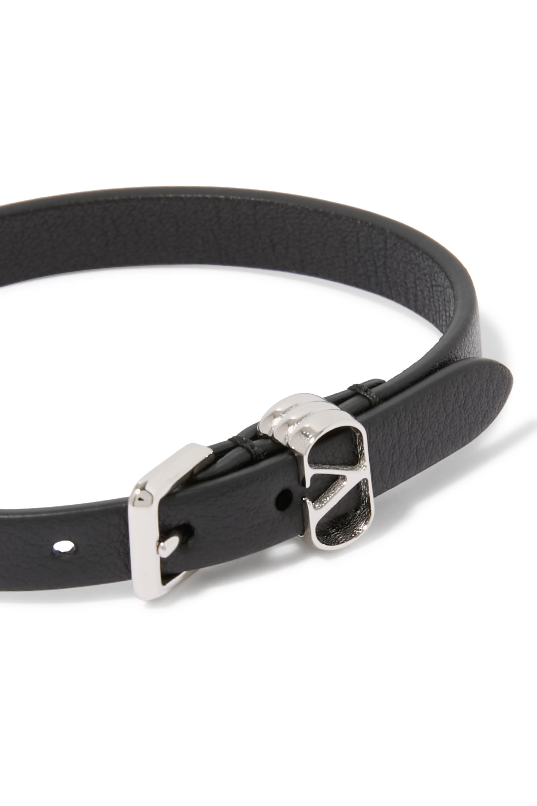 Ovalette Leather Bracelet