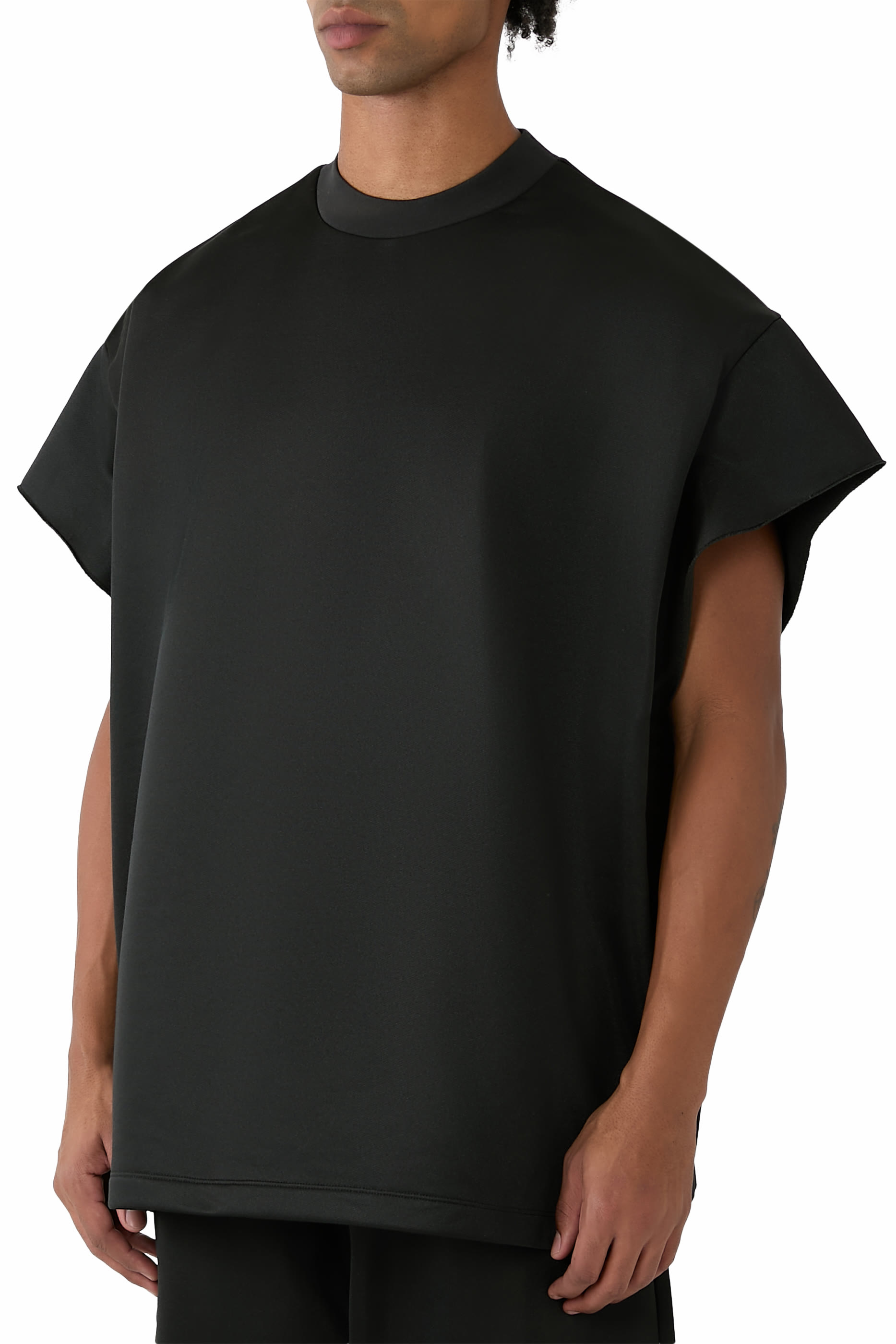 Satin Fleece 90s Muscle T-Shirt