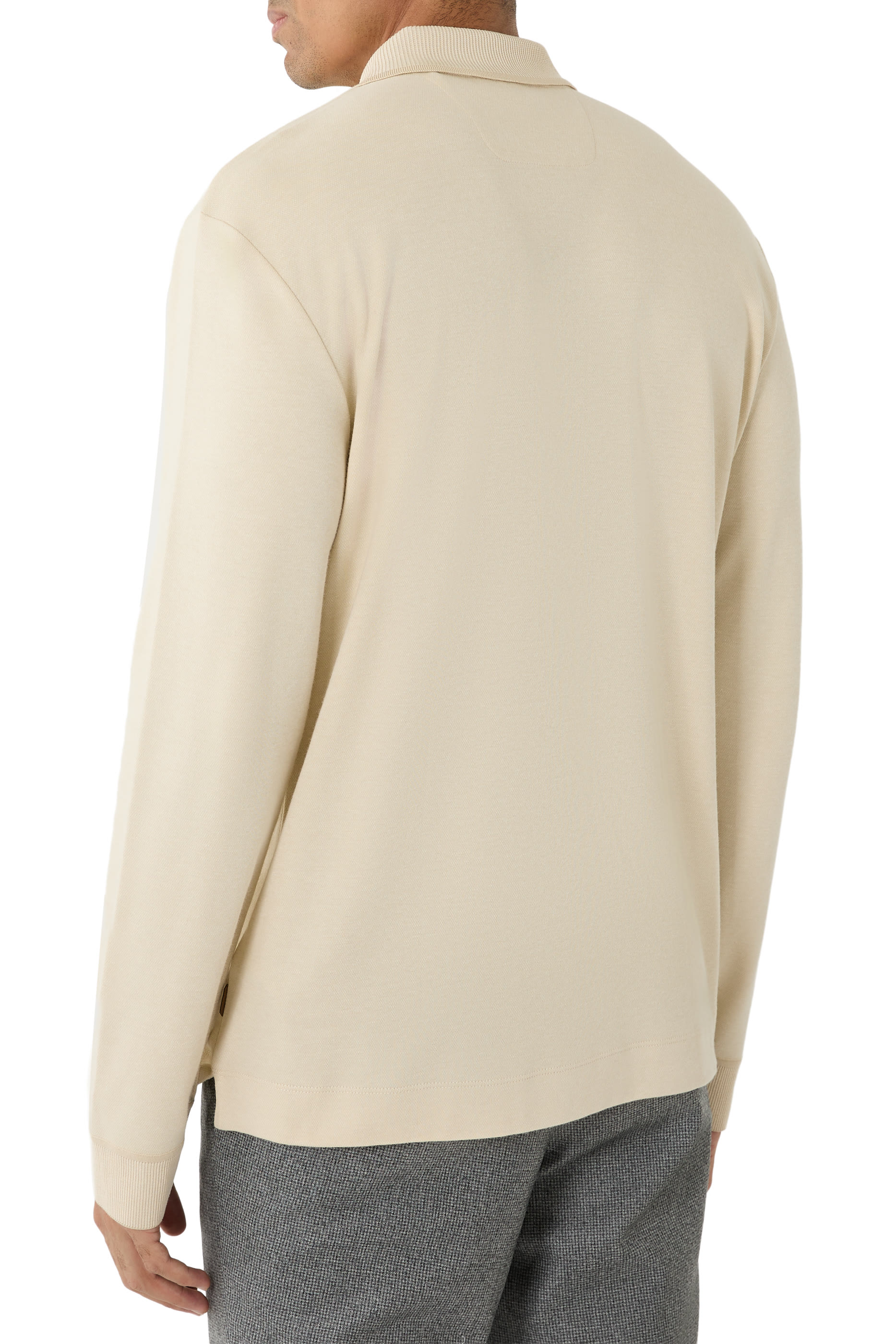 L-Parker 18 Covered Placket Polo Shirt