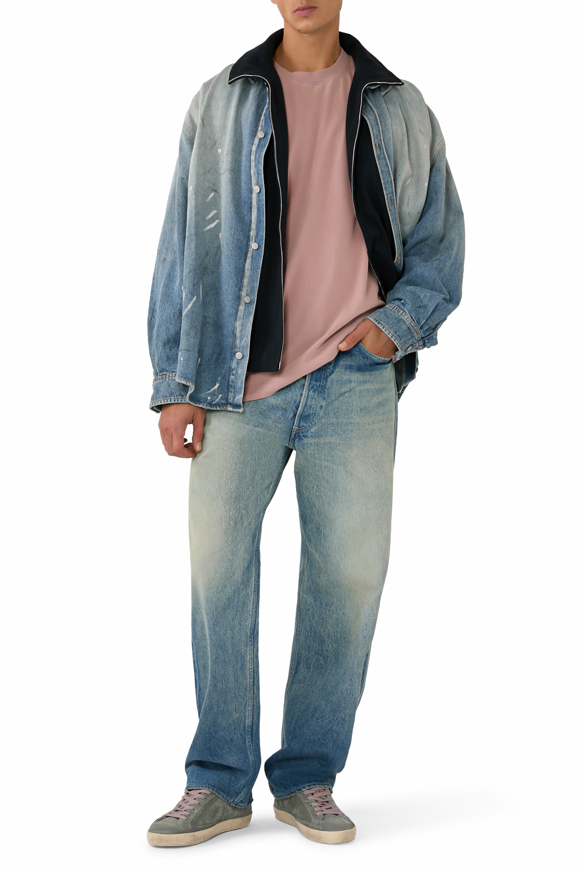  Super-Star Leather Sneakers